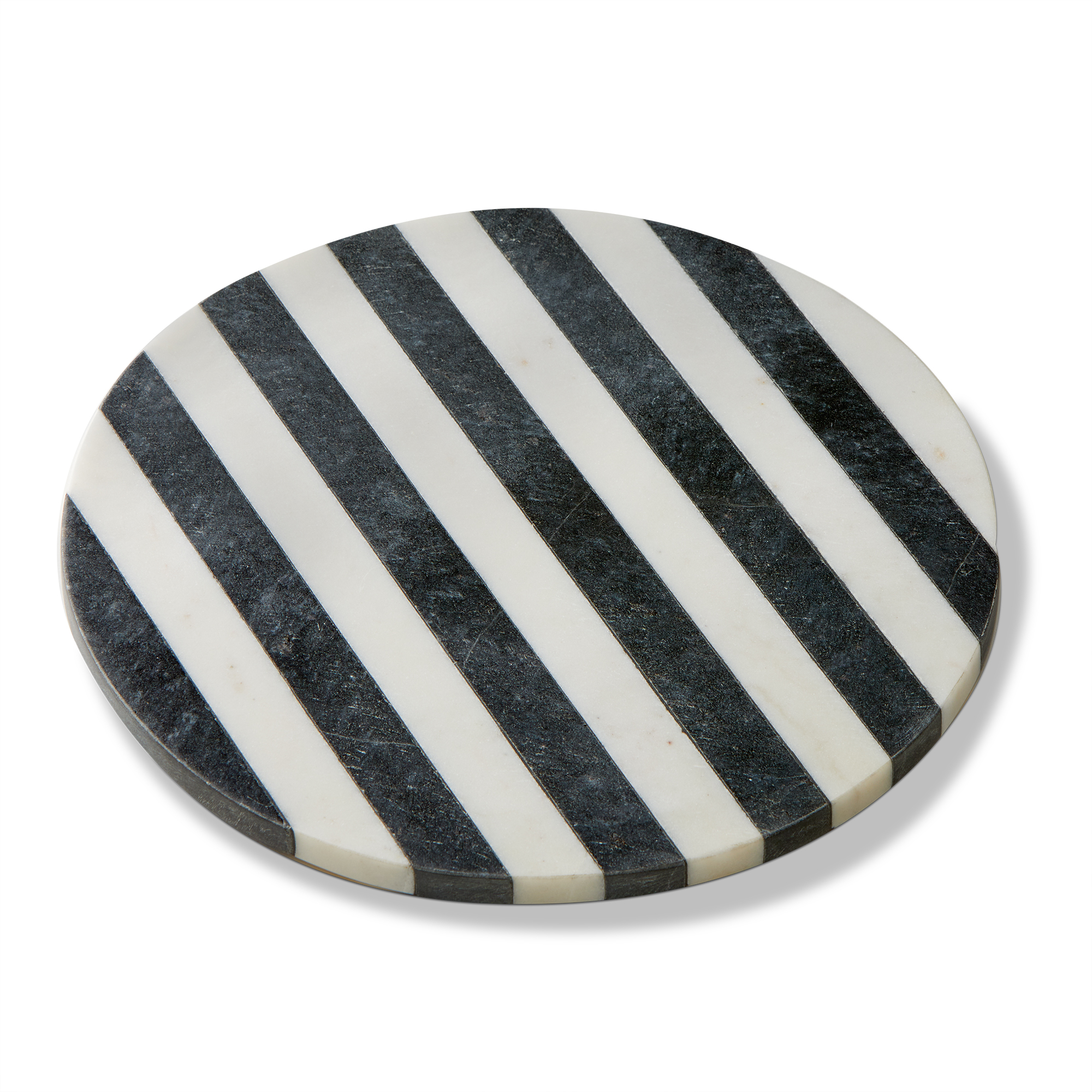 Picture of STRIPED ROUND MARBLE BOARD