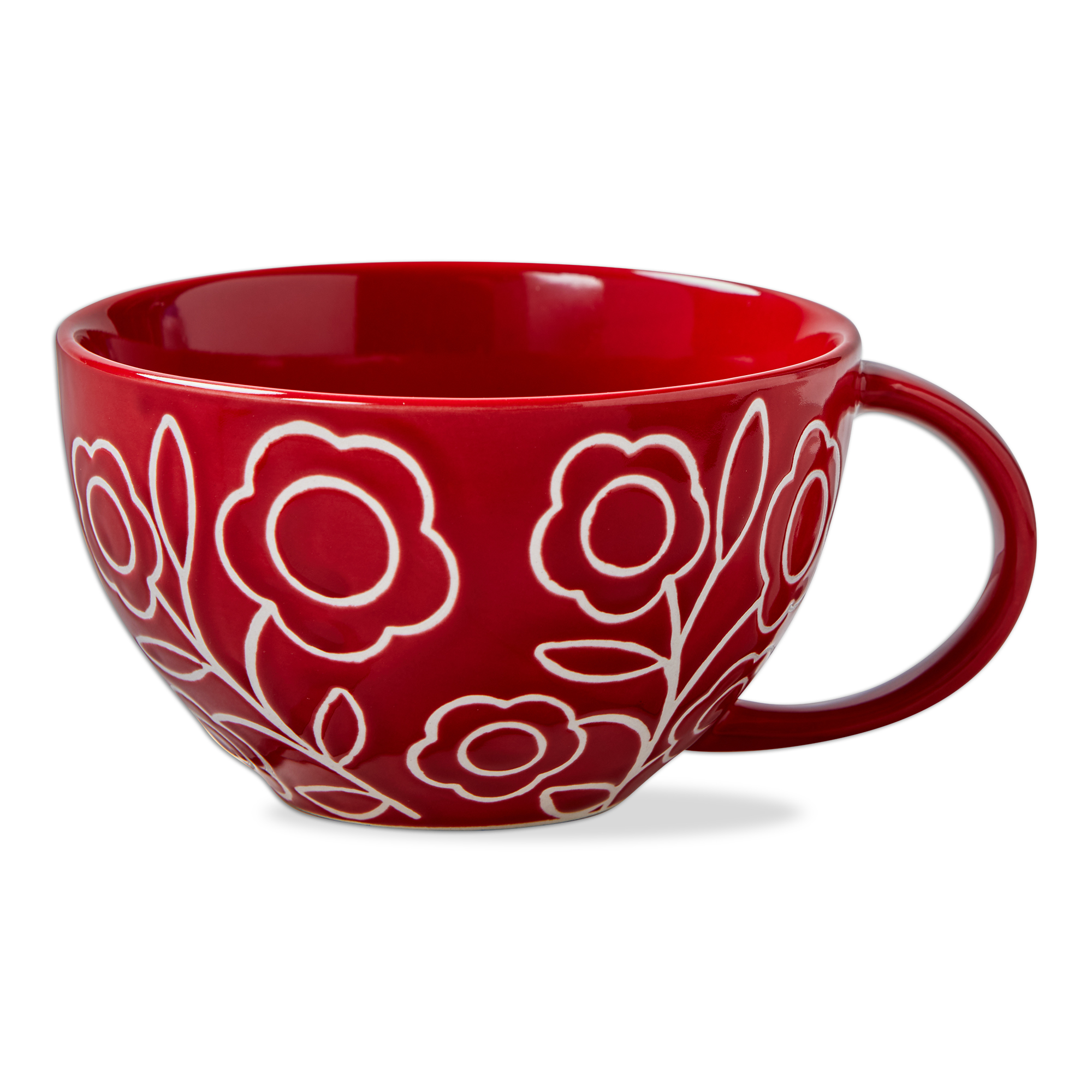 Picture of ZOEY FLOWER LATTE MUG