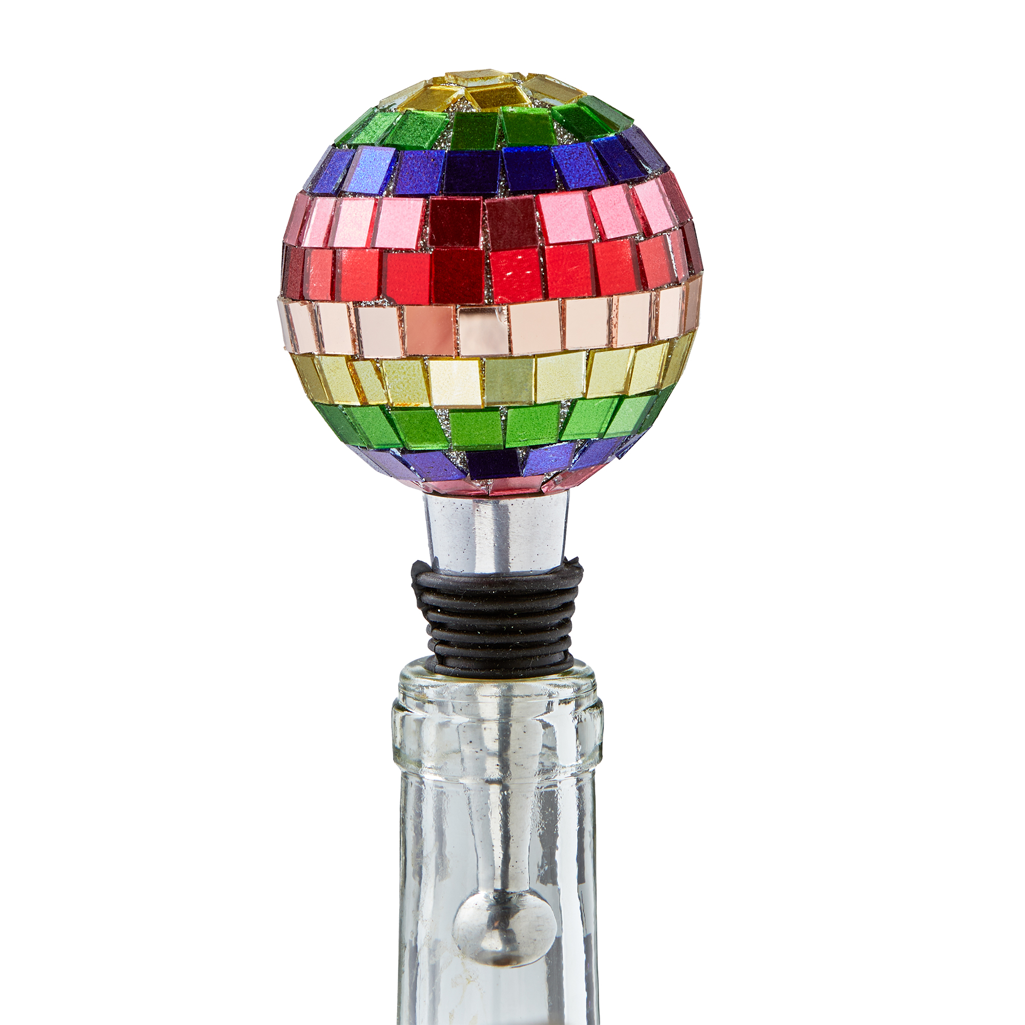 Picture of DISCO BALL BOTTLE STOPPER