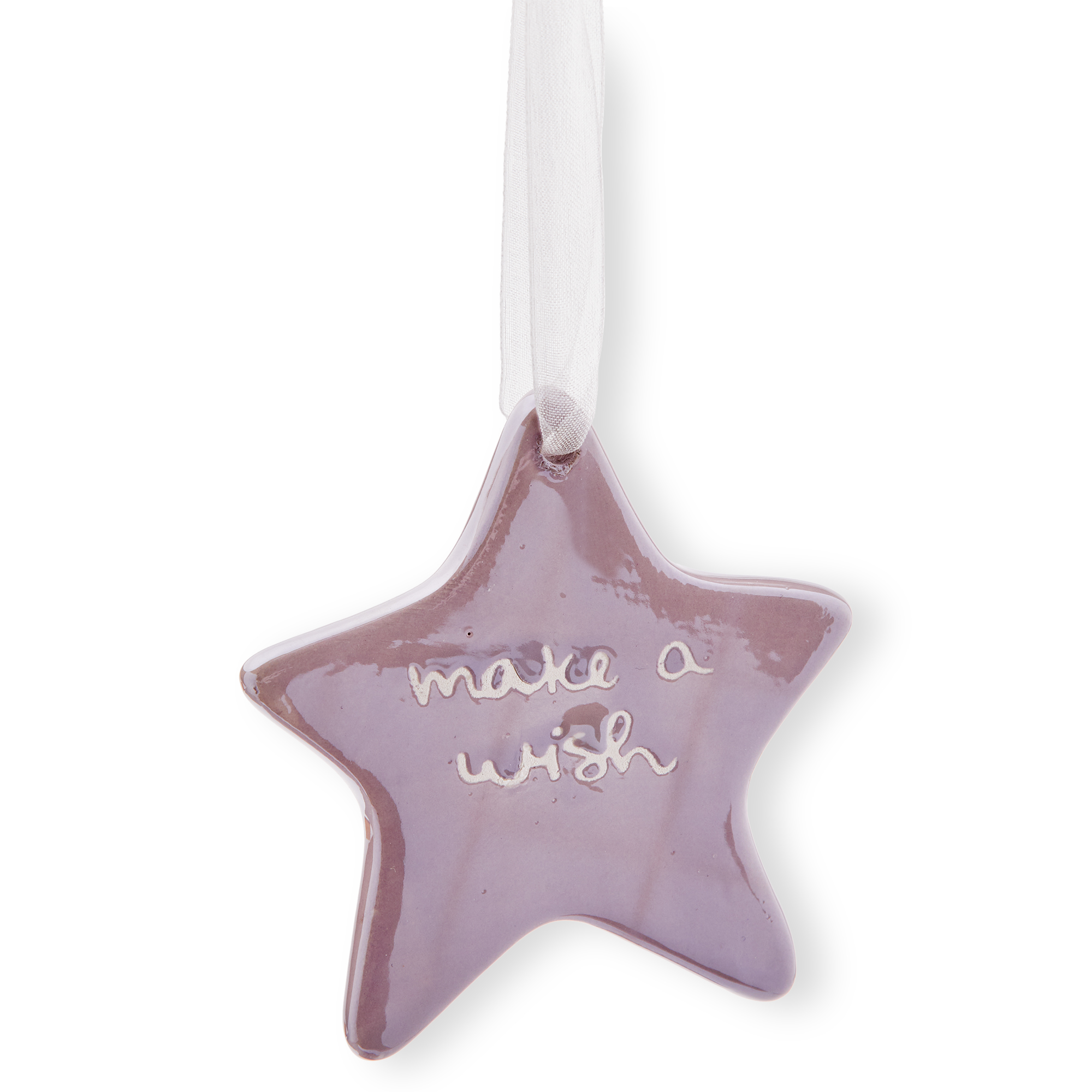 Picture of MAKE A WISH STAR ORNAMENT