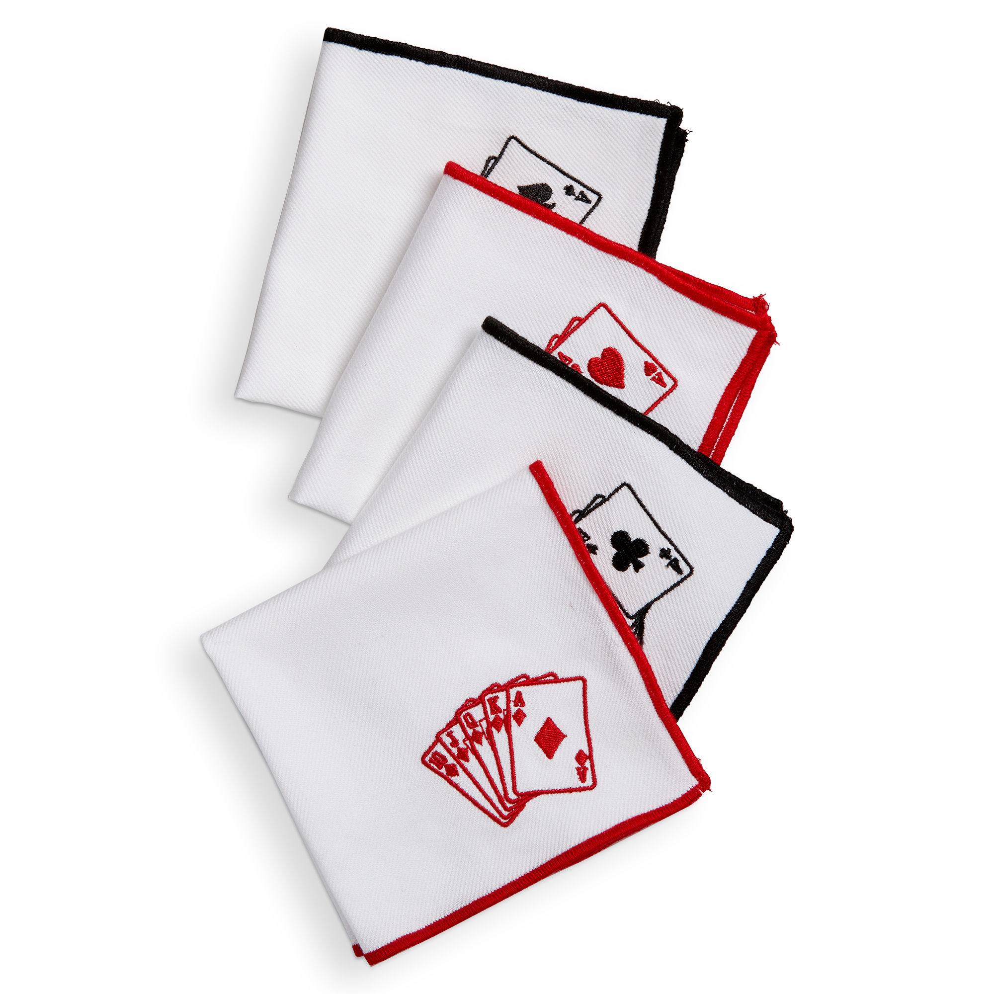 Picture of PLAYING CARDS COCKTAIL NAPKIN S/4