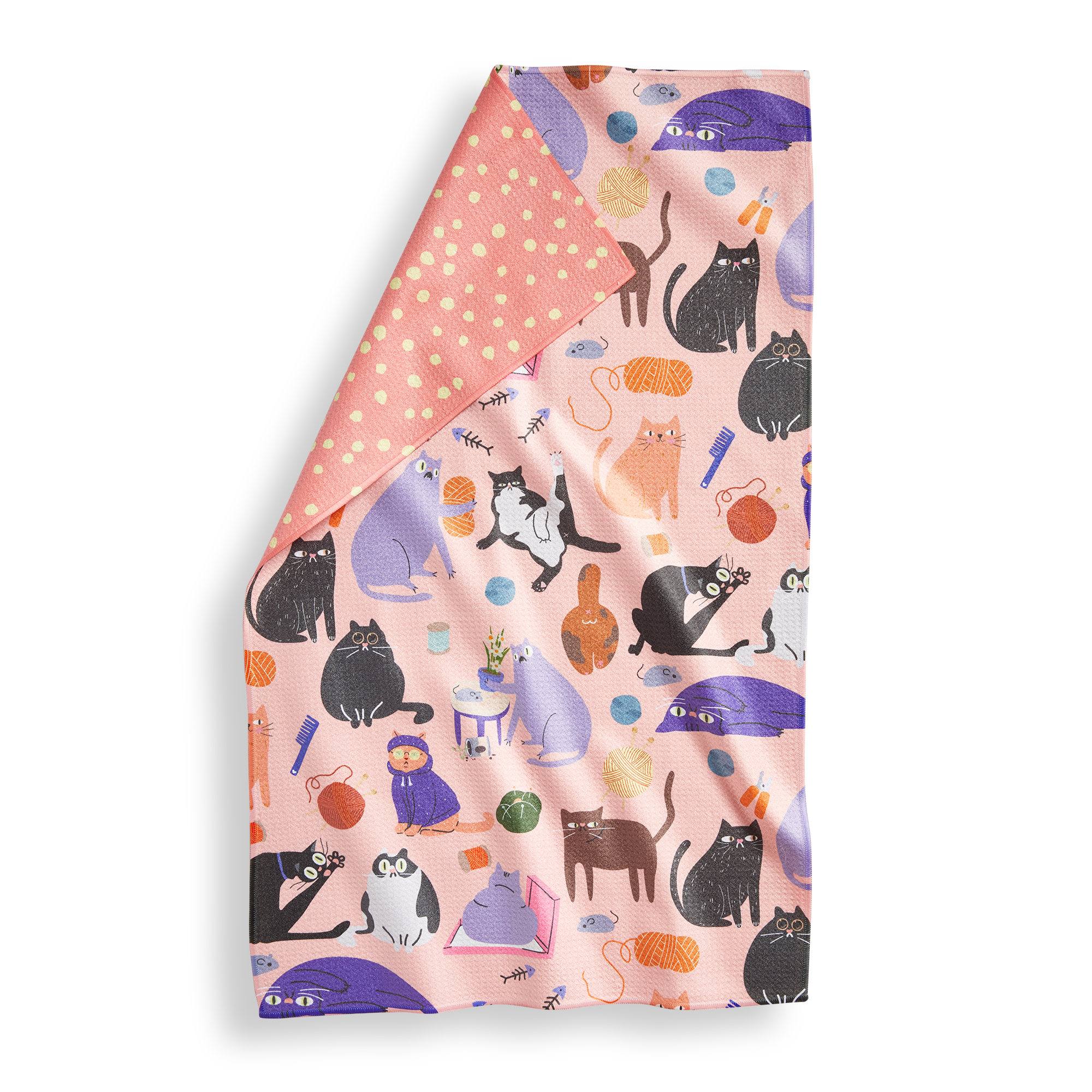 Picture of ALL THE CATS SUPER ABSORBENT DISHTOWEL