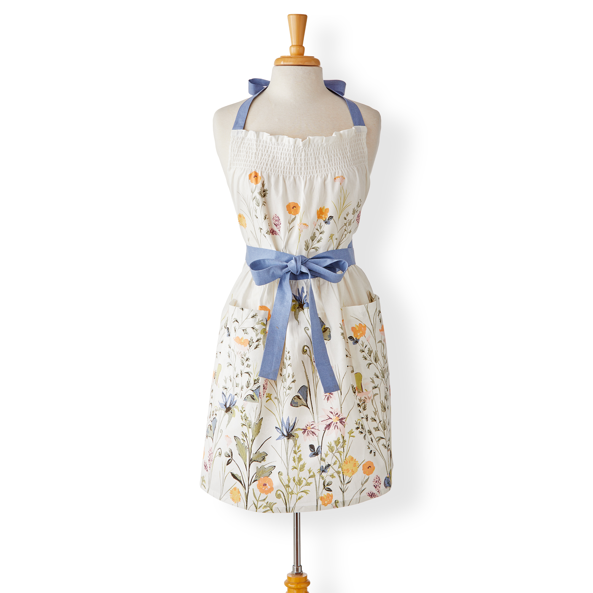 Picture of WILD FLOWER HOSTESS APRON