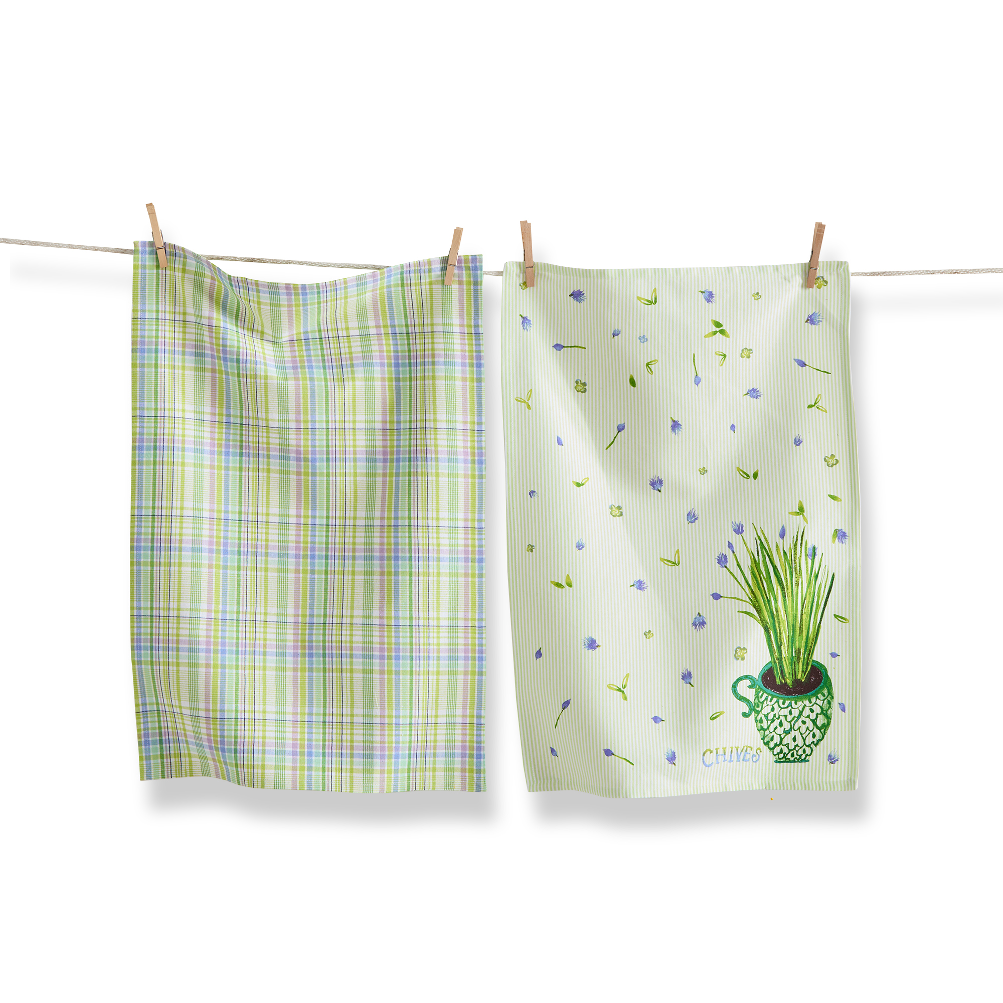 Picture of CHIVE DISHTOWEL S/2