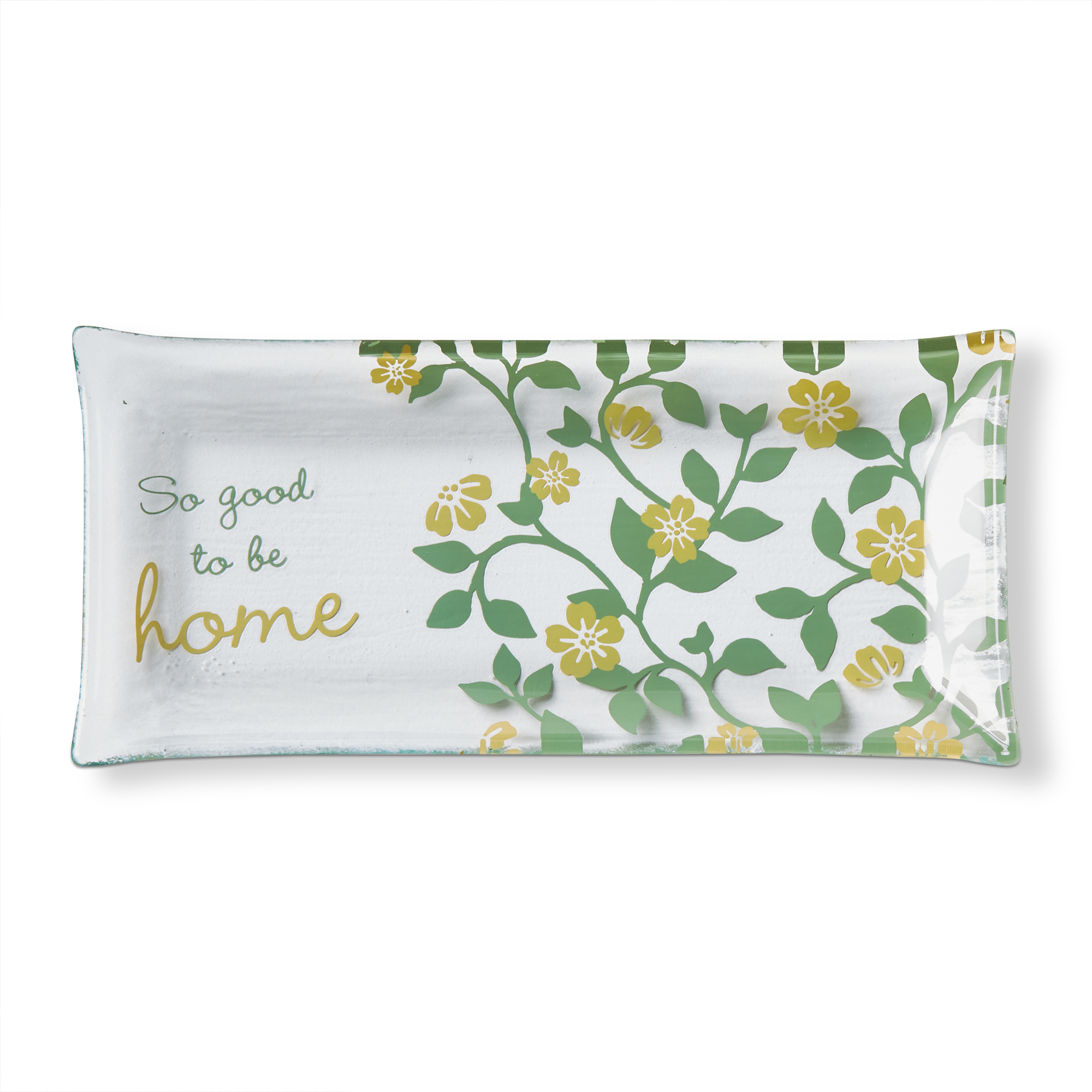 Picture of SO GOOD TO BE HOME GLASS TRINKET TRAY