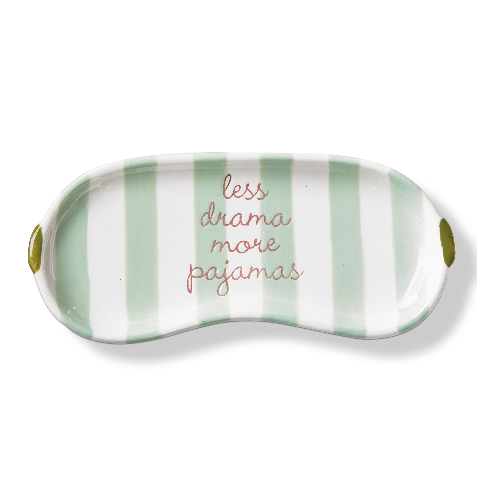 Picture of LESS DRAMA MORE PAJAMAS GLASSES TRAY