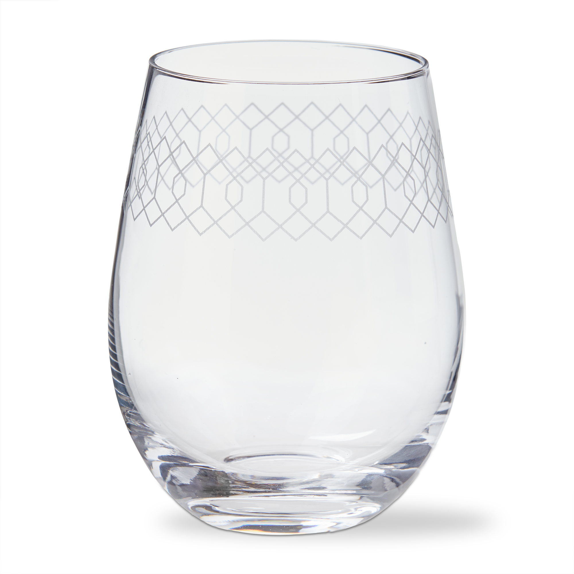 Picture of FITZ ETCHED STEMLESS WINE GLASS
