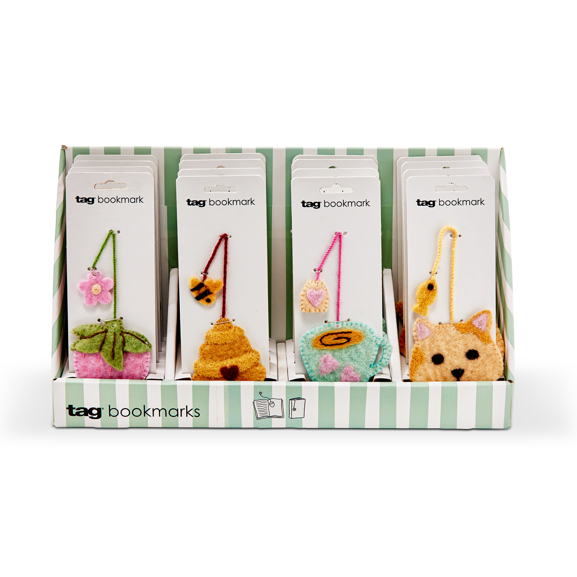 Picture of COZY FELT ICON BOOKMARK ASMT/16 & CDU