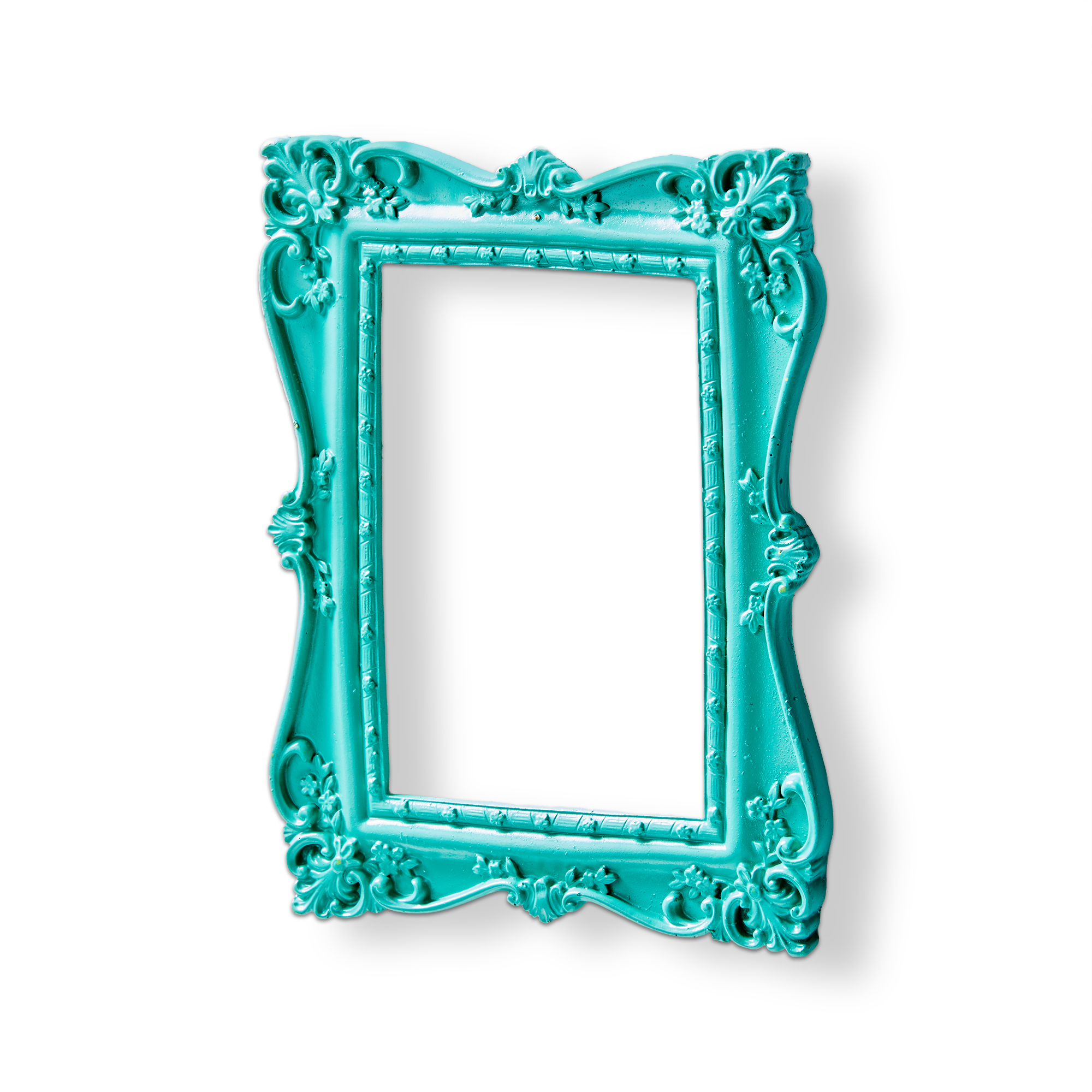 Picture of ECLECTIC RECT FRAME WALL DECOR SM LT BLU