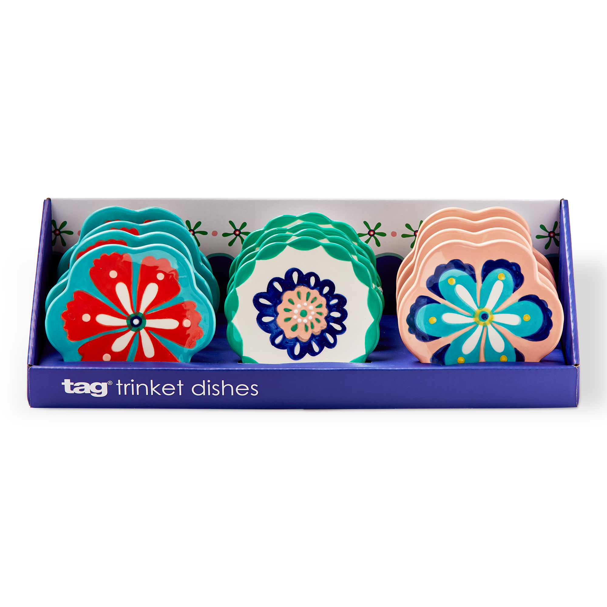 Picture of ECLECTIC FUN TRINKET DISH ASMT/12 & CDU
