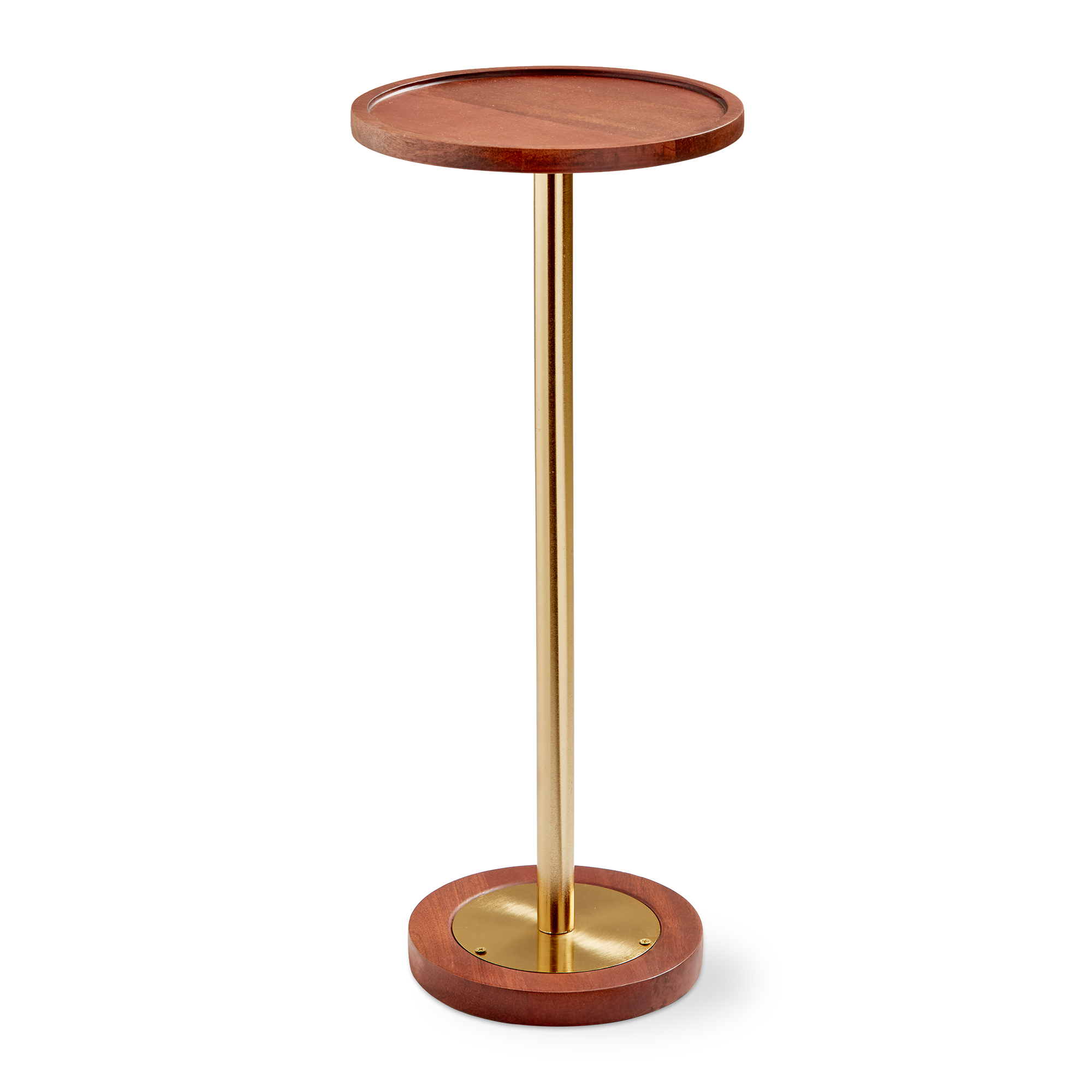 Picture of QUINCY WOOD AND METAL ACCENT TABLE