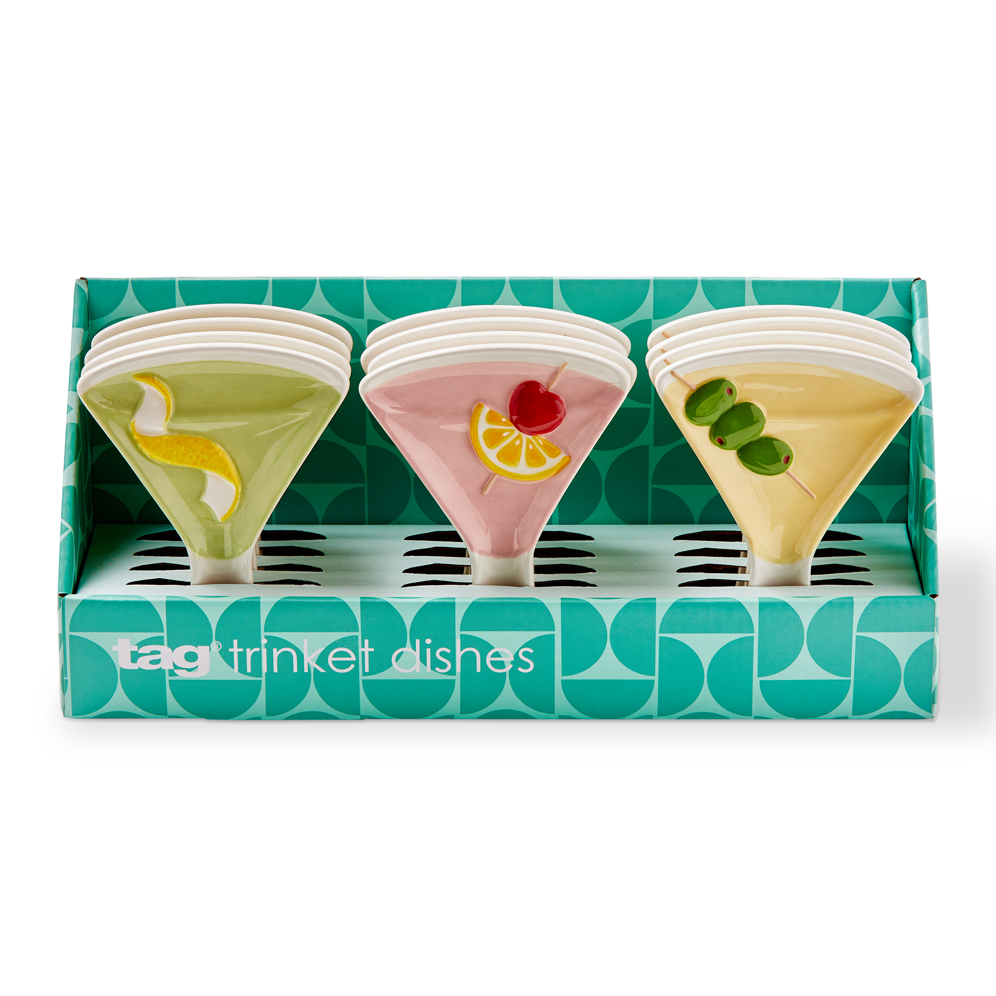 Picture of MARTINI GLASS TRINKET DISH ASMT/12 & CDU