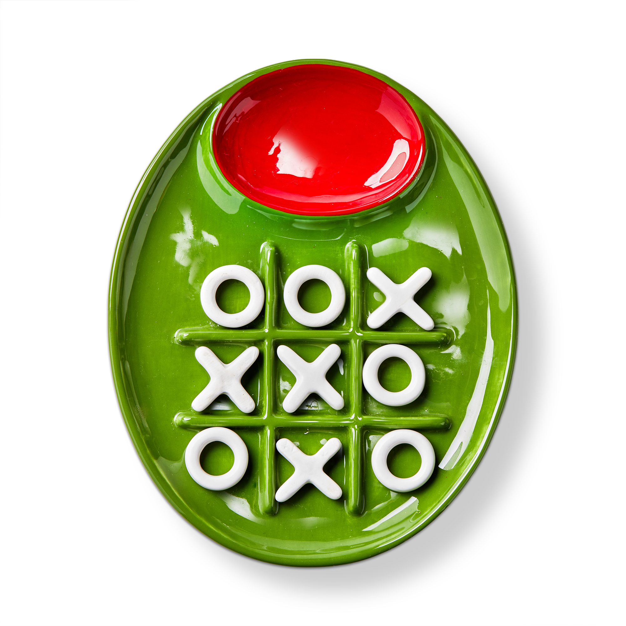 Picture of OLIVE TIC TAC TOE GAME SET
