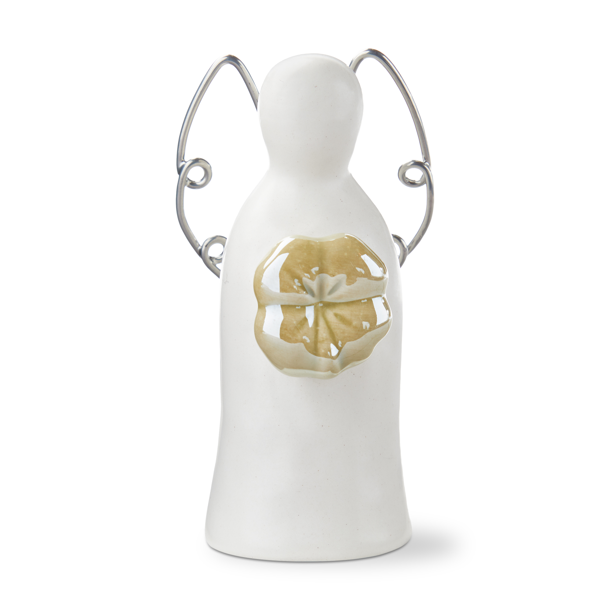 Picture of ANGEL W/FOUR LEAF CLOVER DECORATIVE OBJ