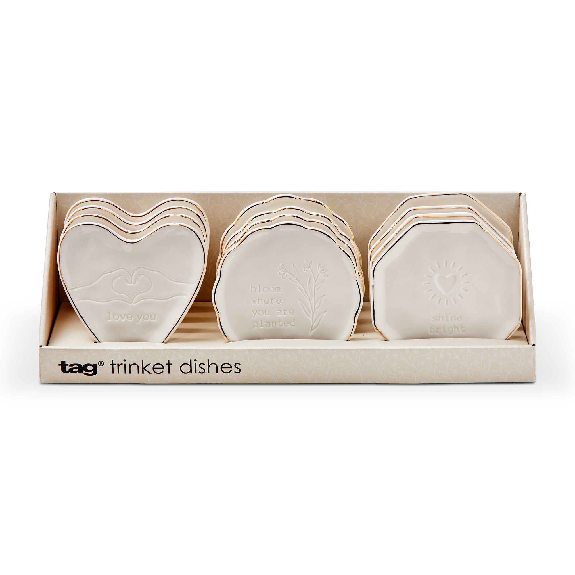 Picture of SWEET & SIMPLE TRINKET DISH ASMT/12 &CDU