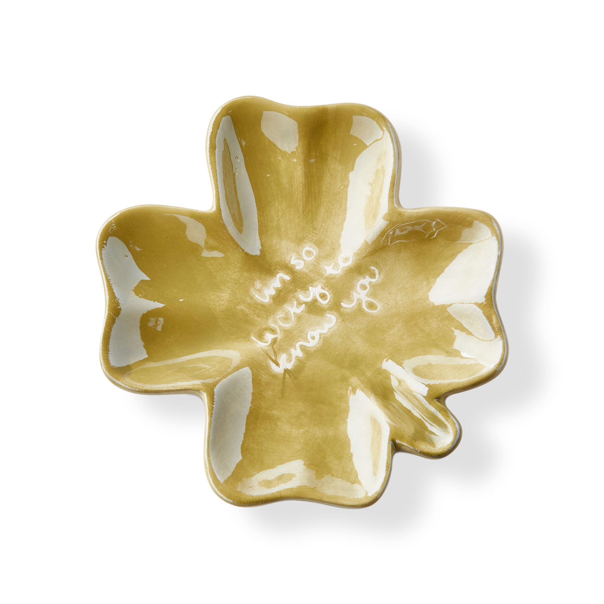 Picture of IM SO LUCKY TO KNOW YOU TRINKET DISH