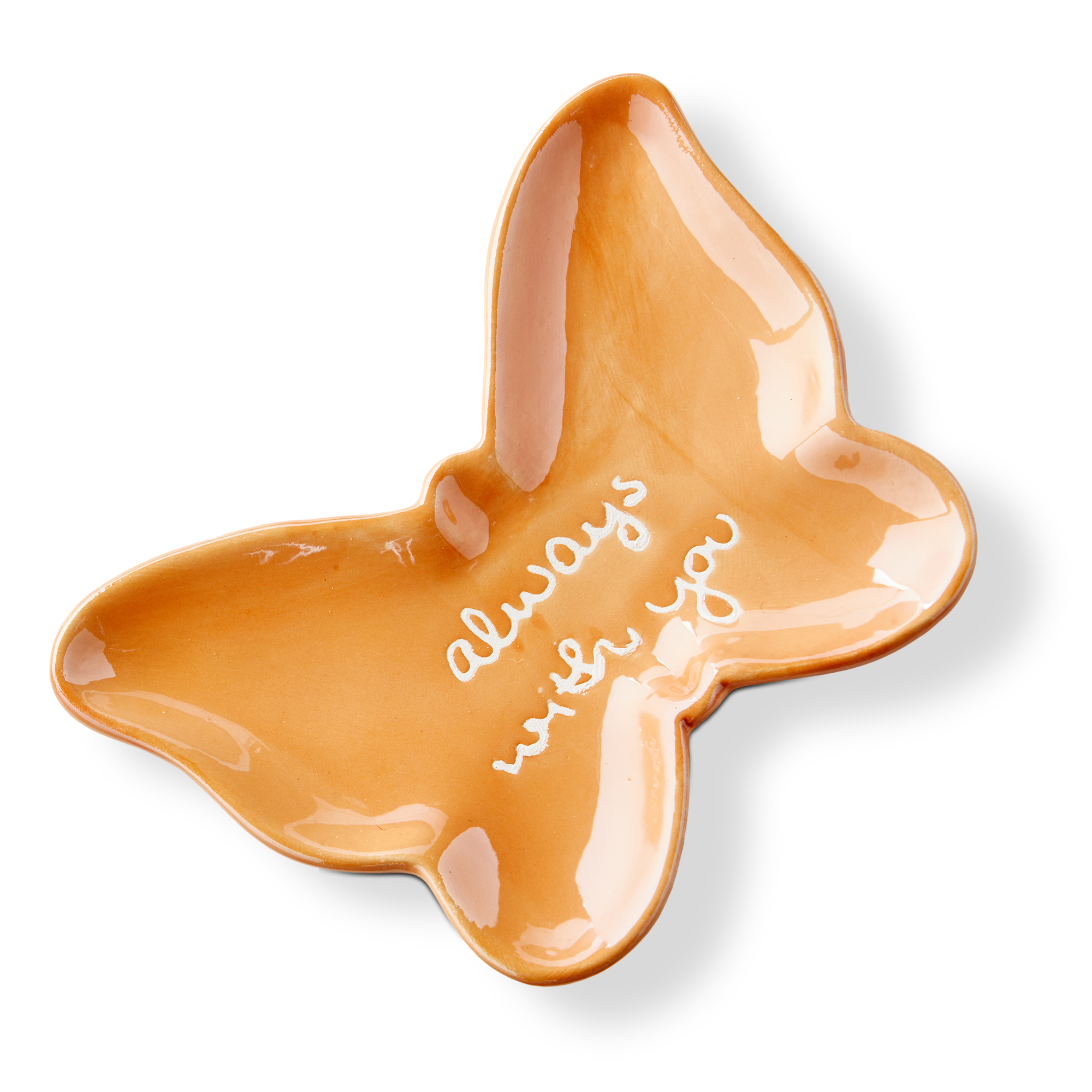 Picture of ALWAYS WITH YOU BUTTERFLY TRINKET DISH