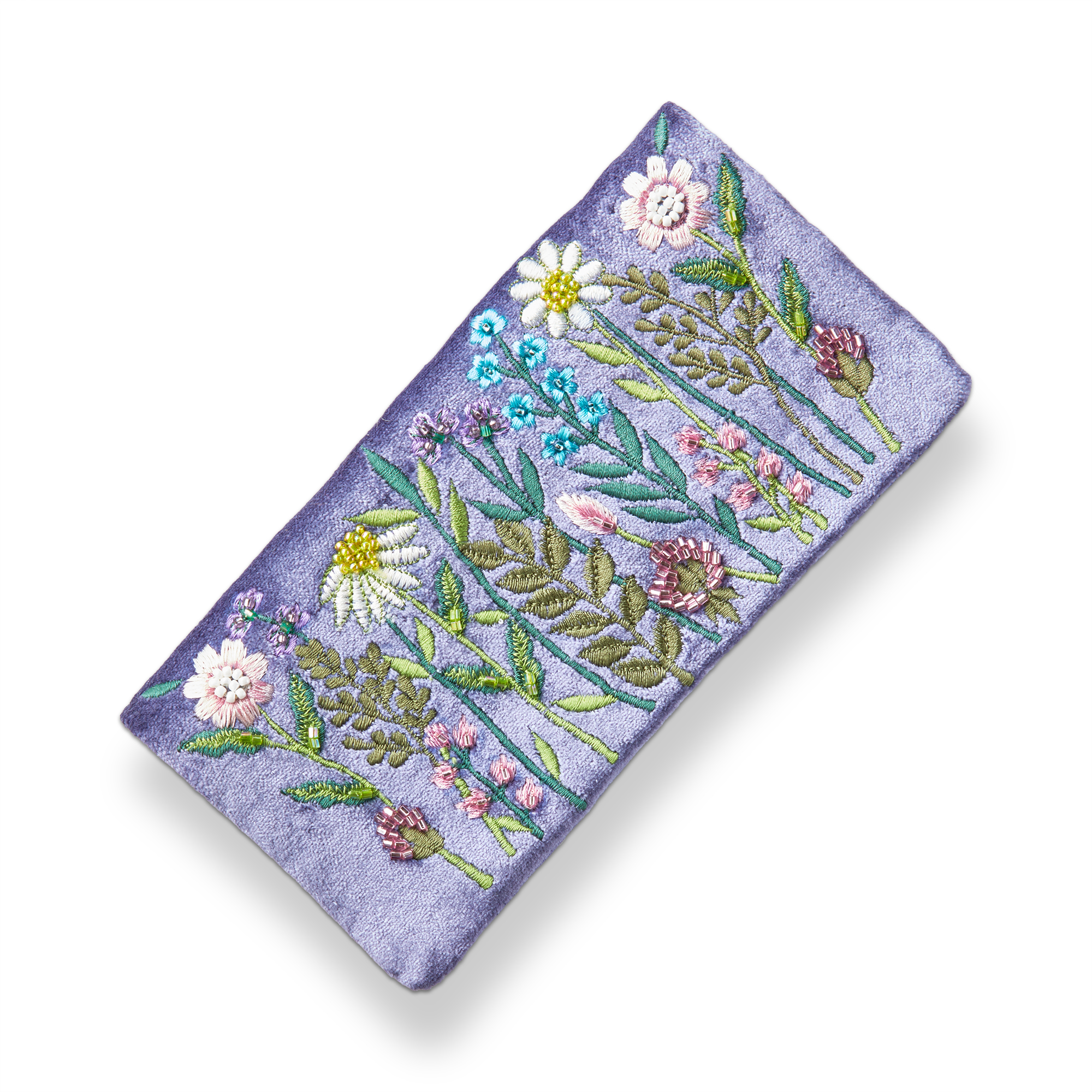 Picture of MIDNIGHT FLORAL JEWELRY ROLL