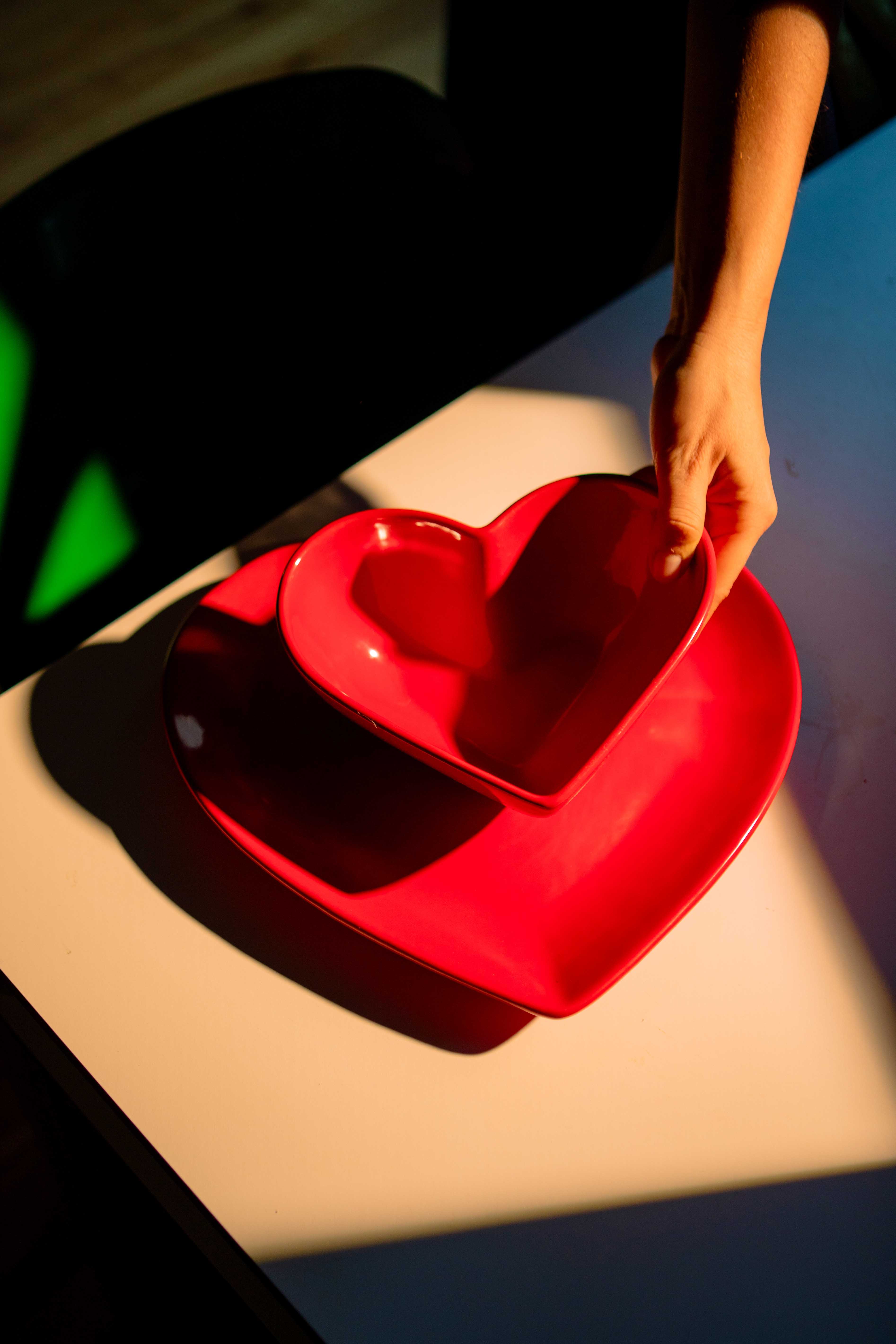 Picture of DOIY, Bowl, Love, Red