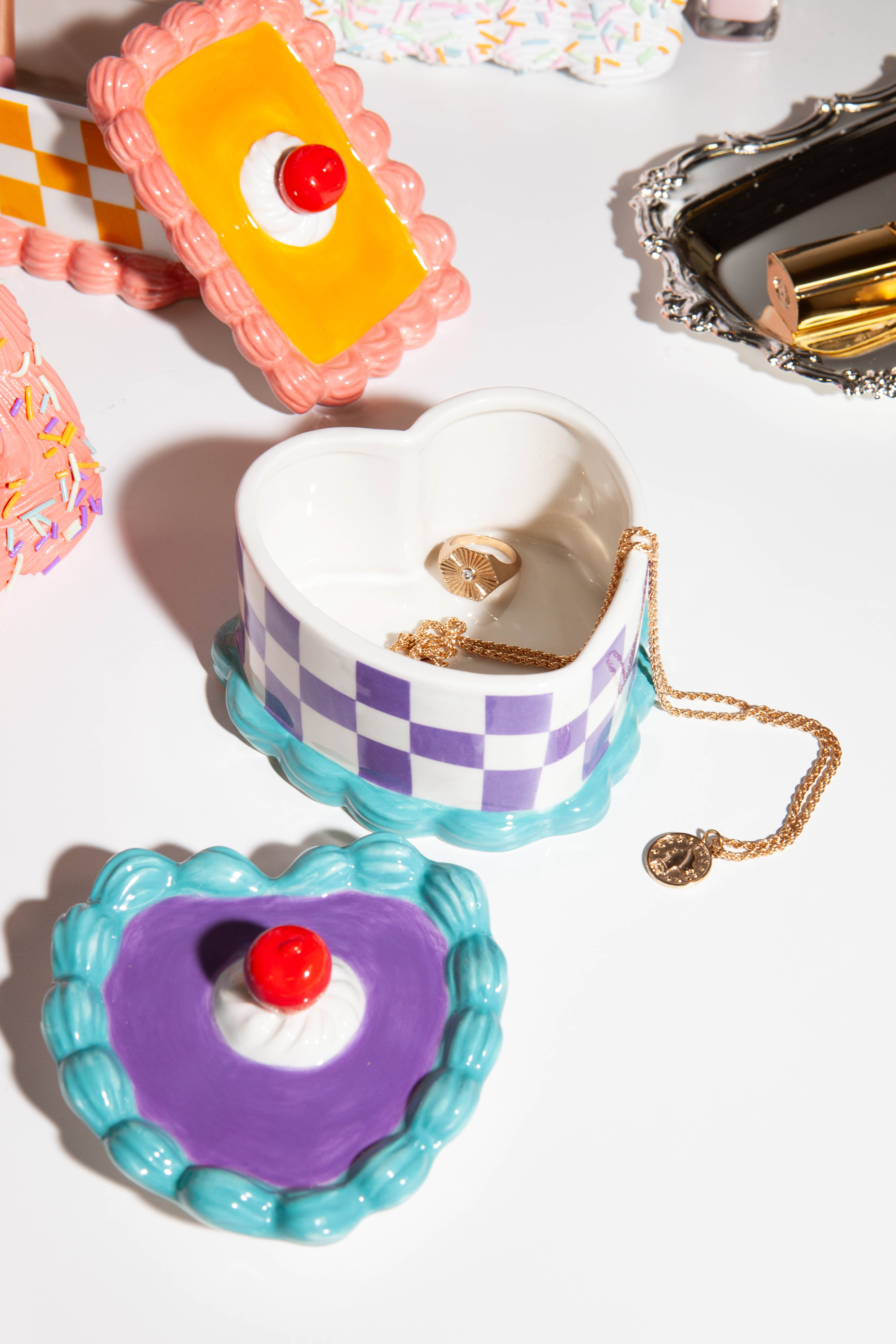 Picture of DOIY, Storage Box, Sweetie, Heart Cake