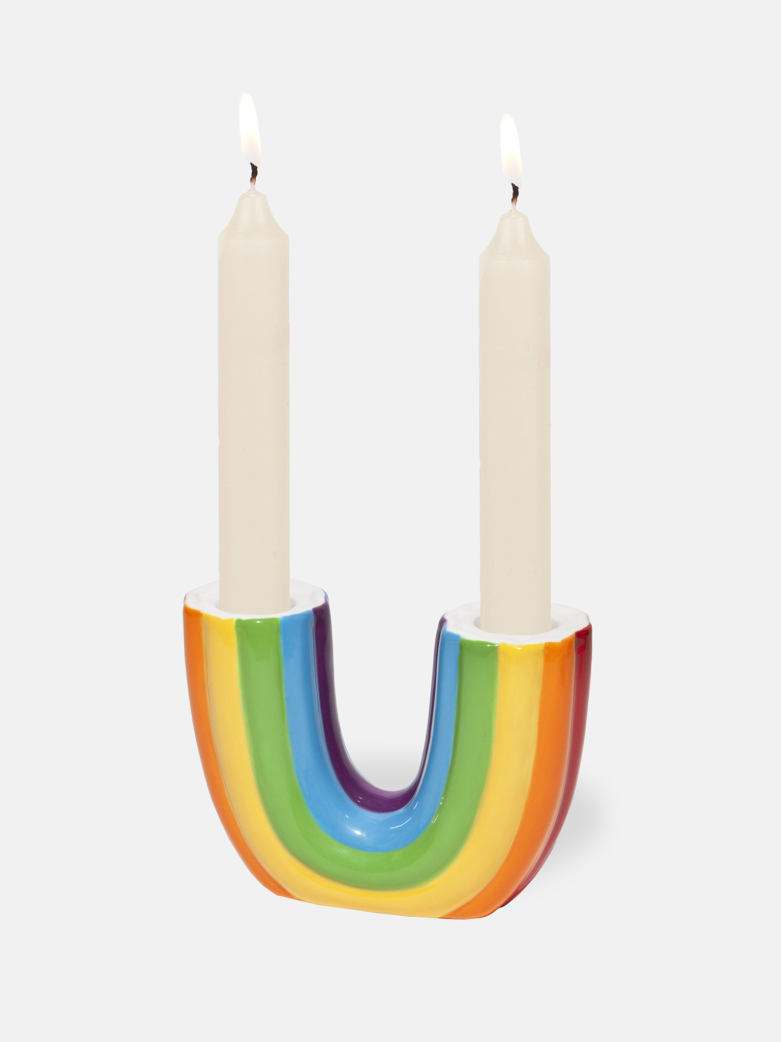 Picture of DOIY, Candle Holder, L, Rainbow