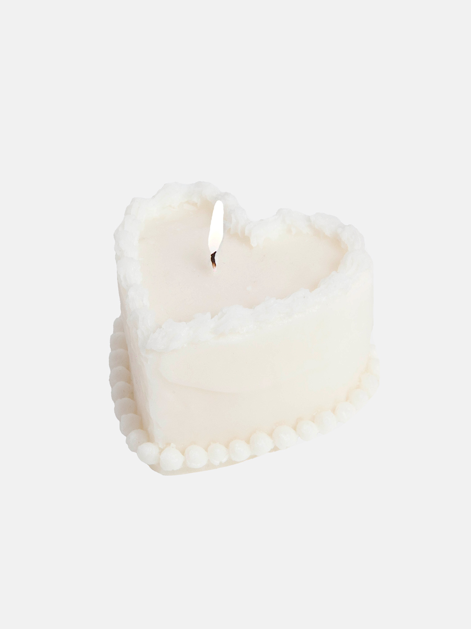 Picture of DOIY, 3D Candle, S, Sweetie, White