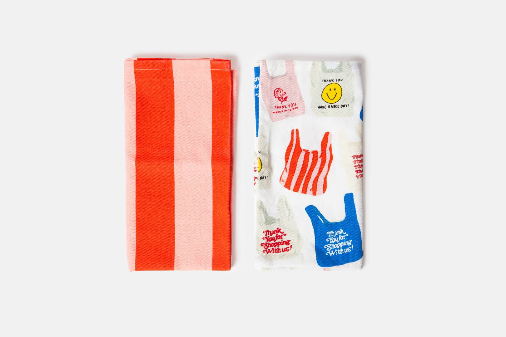Picture of DOIY, Set of 2 Tea Towels, Corner shop