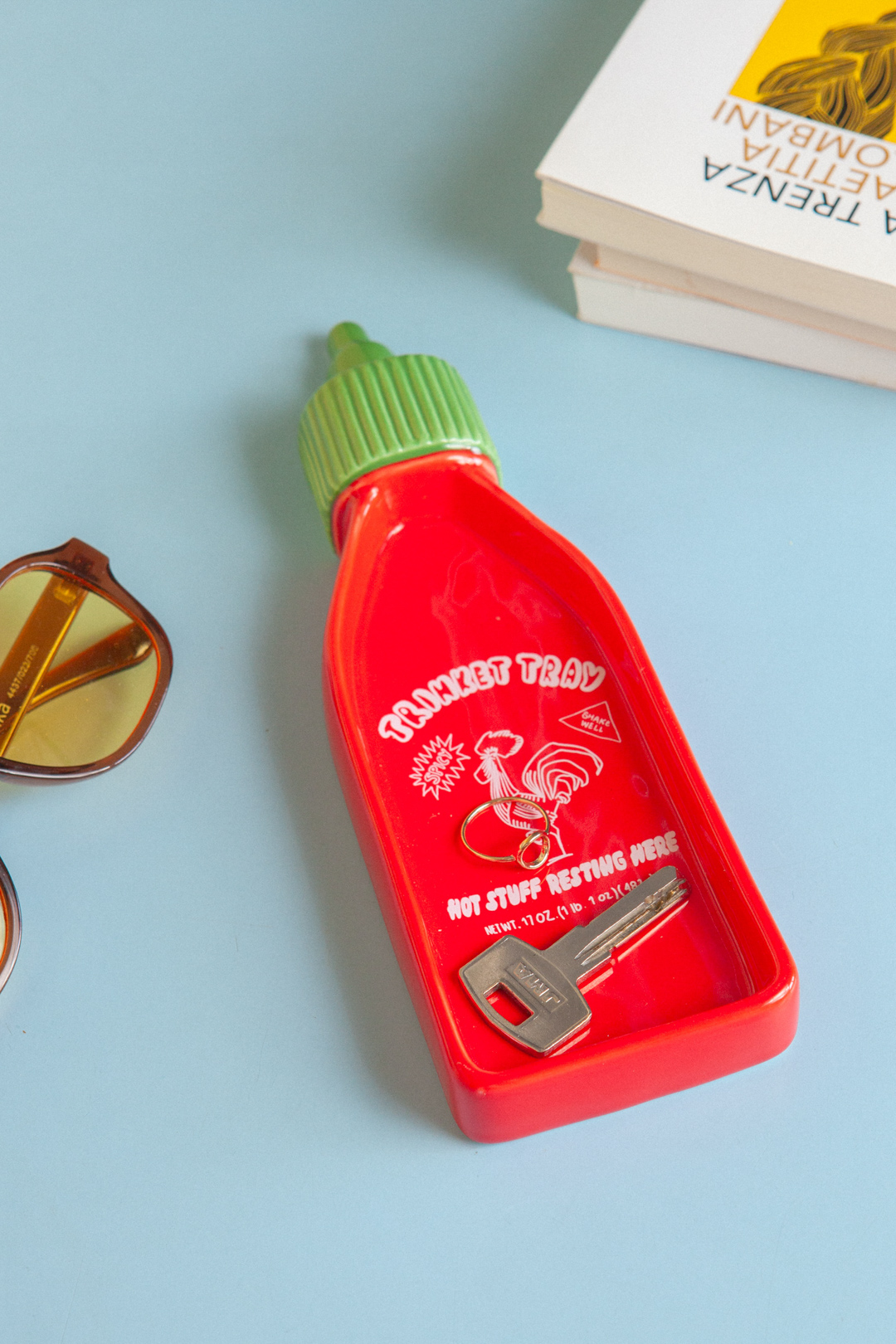 Picture of DOIY, Trinket Tray, L, Corner shop, Sriracha