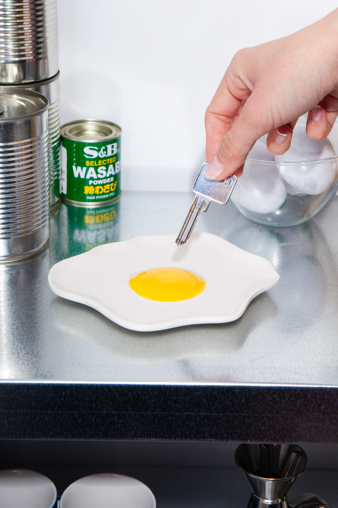 Picture of DOIY, Trinket Tray, M, Fast food, Egg