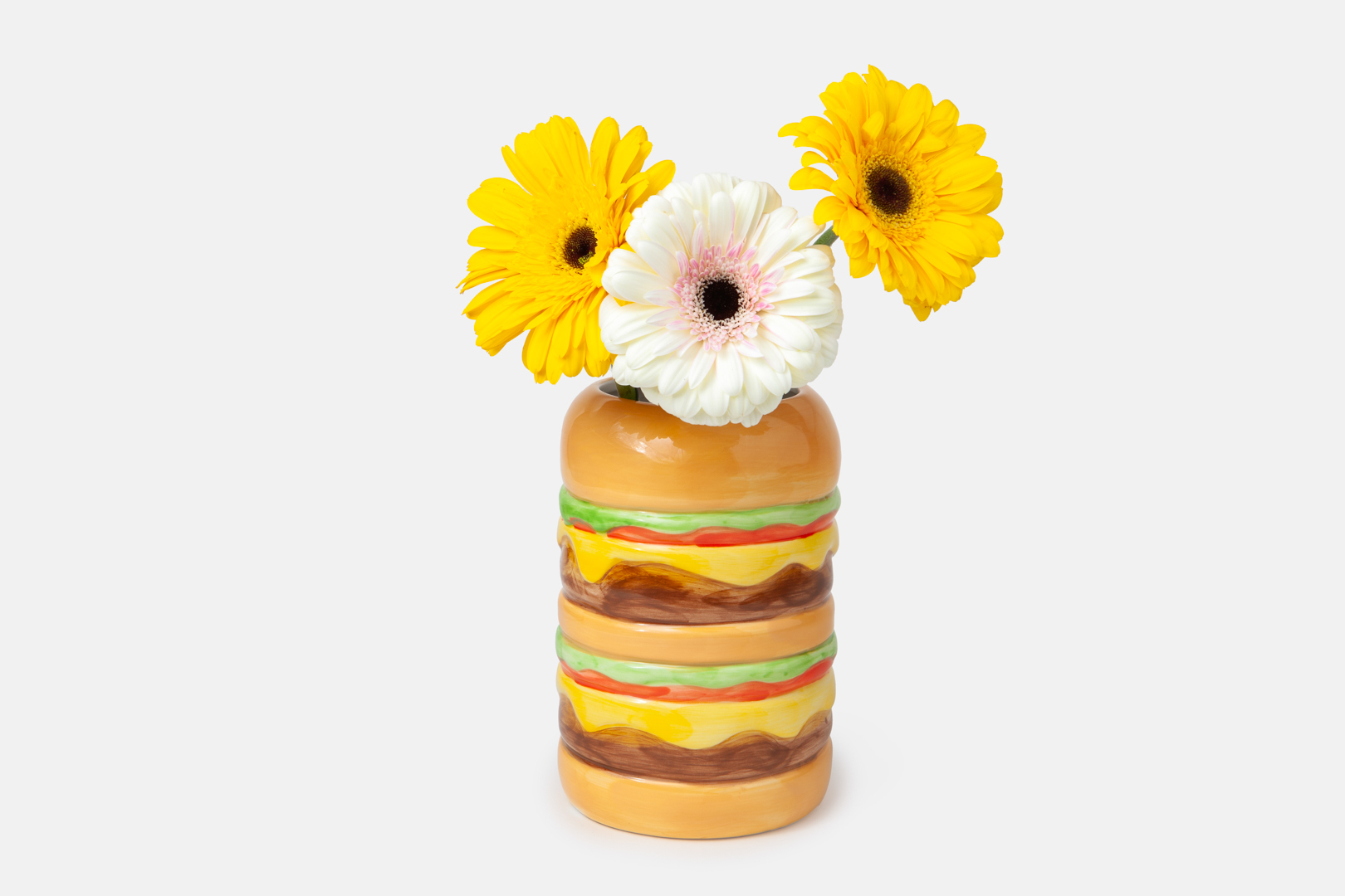 Picture of DOIY, Vase, M, Fast food, Burger