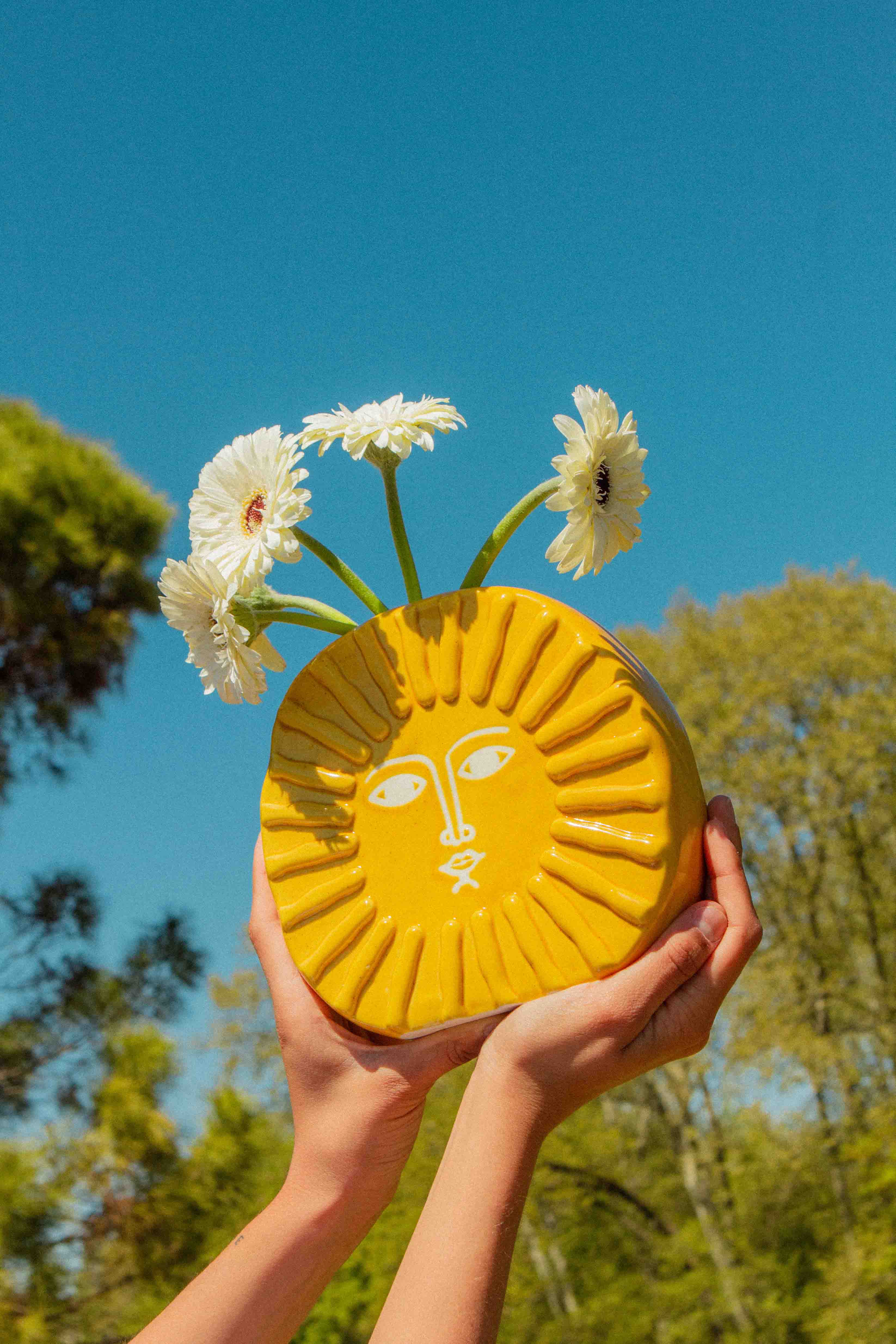 Picture of DOIY, Vase, L, Sun