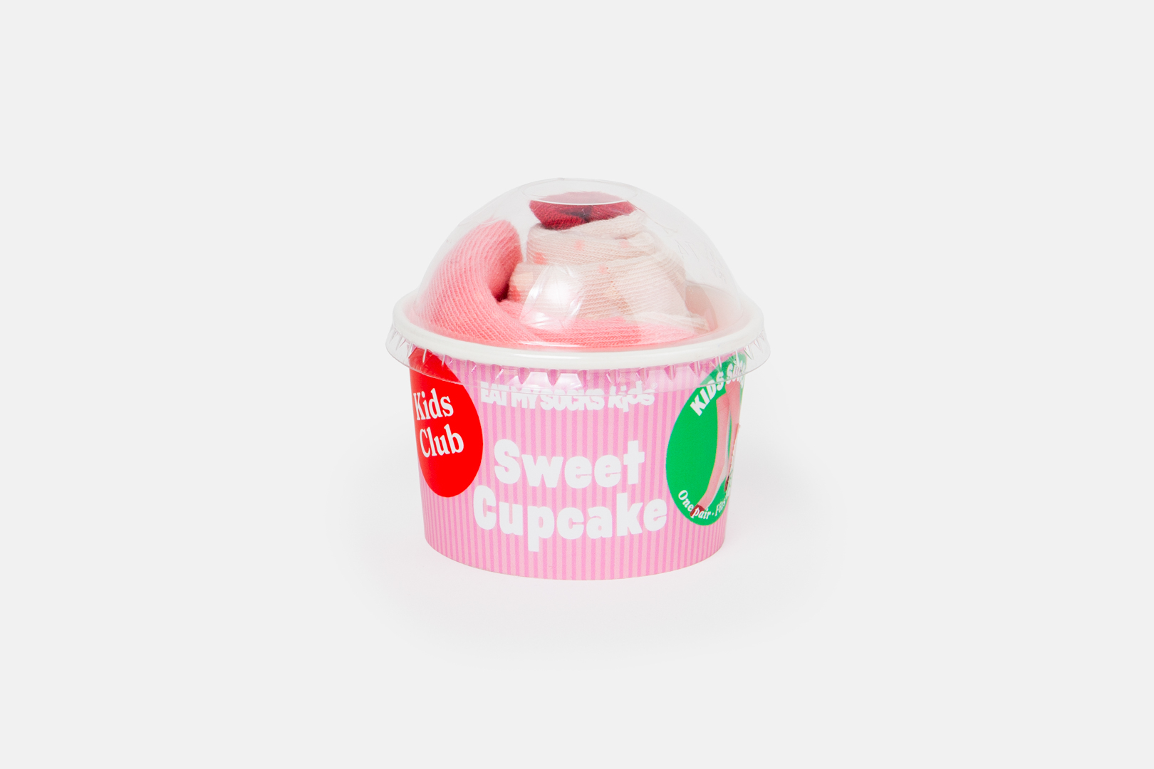 Picture of EMS, Socks, Kids, Cupcake, Strawberry