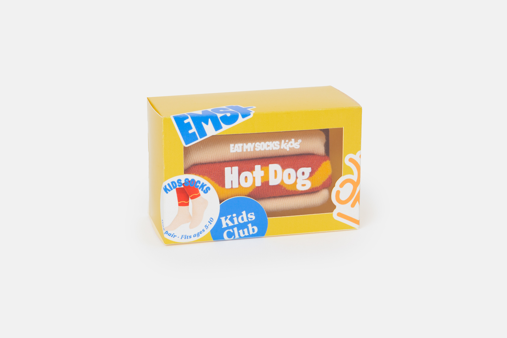 Picture of EMS, Socks, Kids, Hot dog