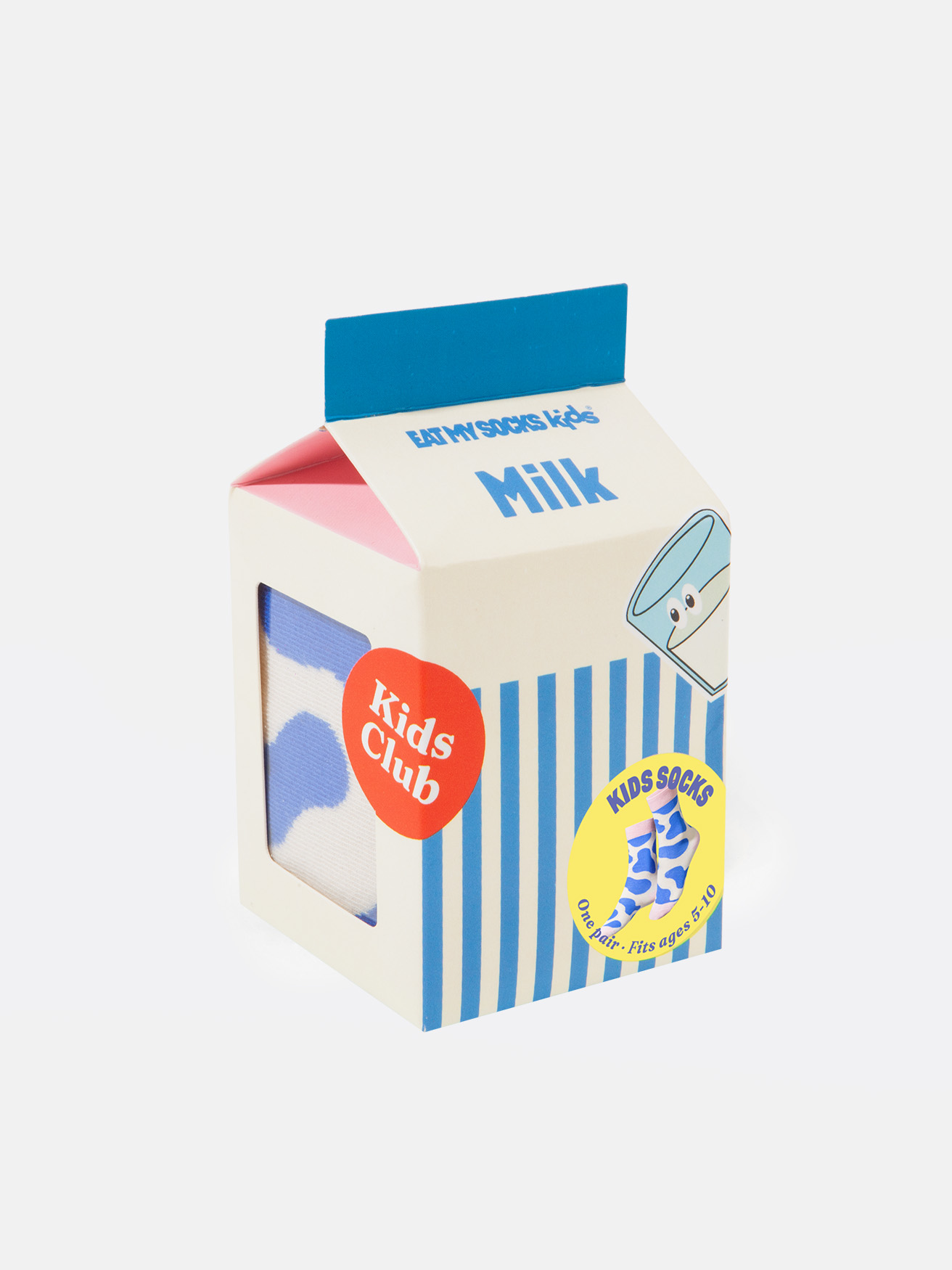 Picture of EMS, Socks, Kids, Milk, Blue