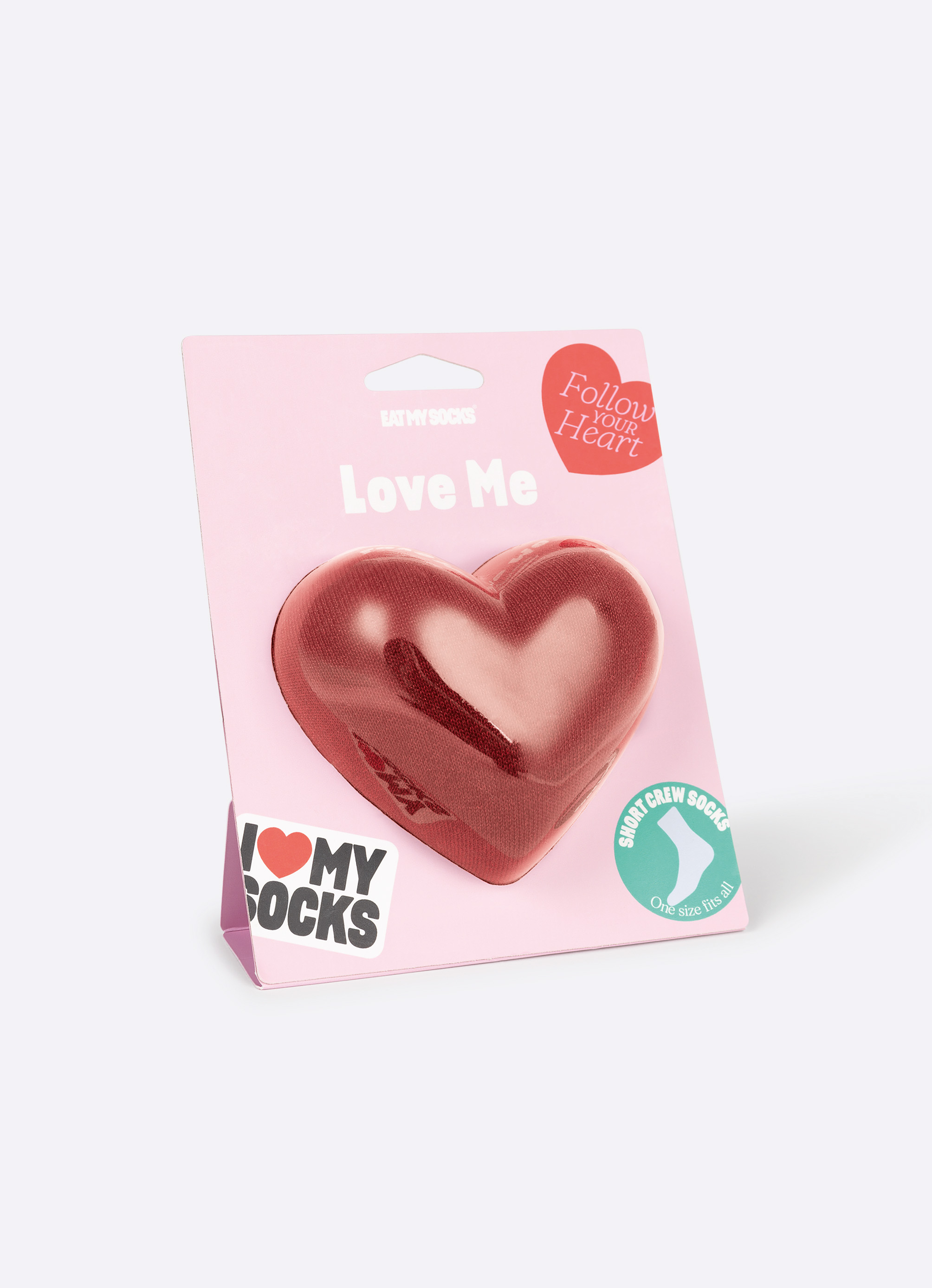 Picture of EMS, Socks, Love Me, Red