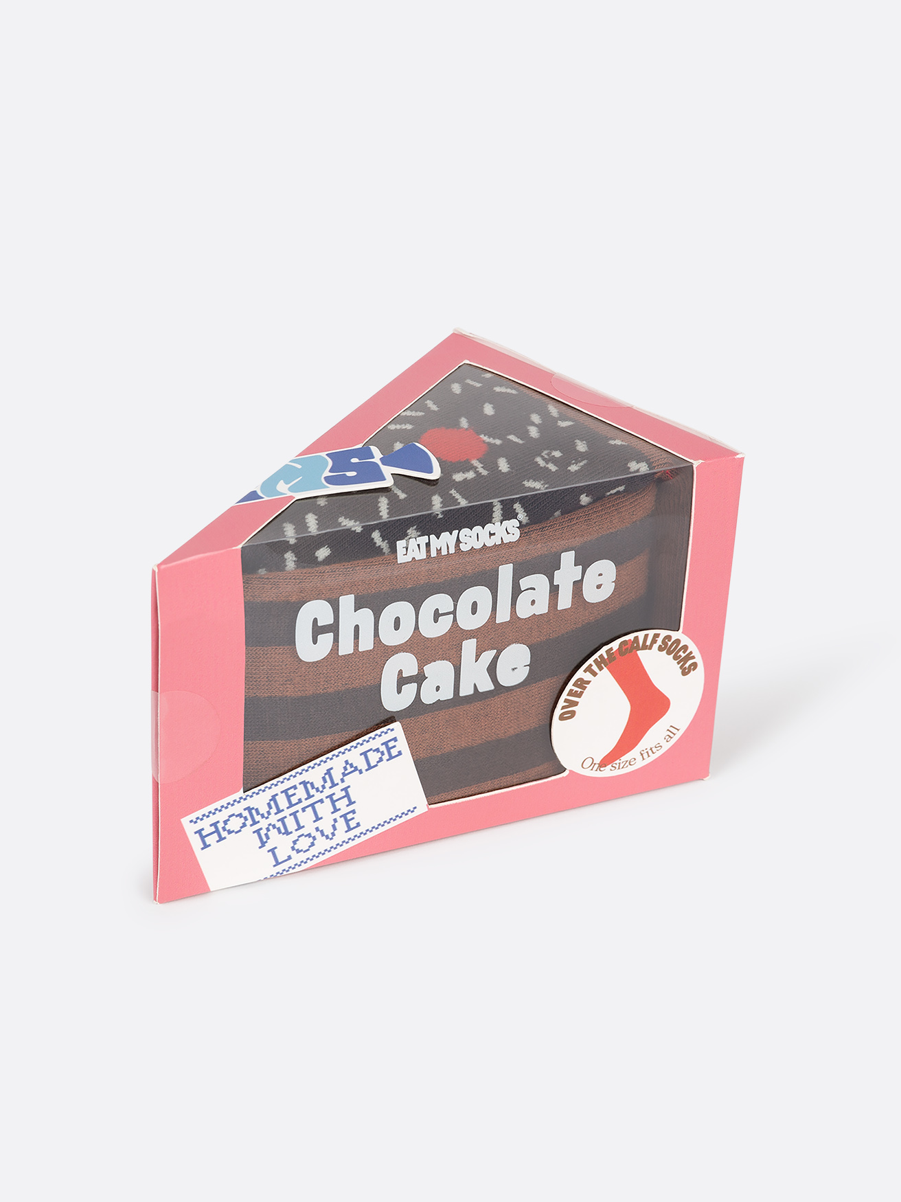 Picture of EMS, Socks, Chocolate Cake
