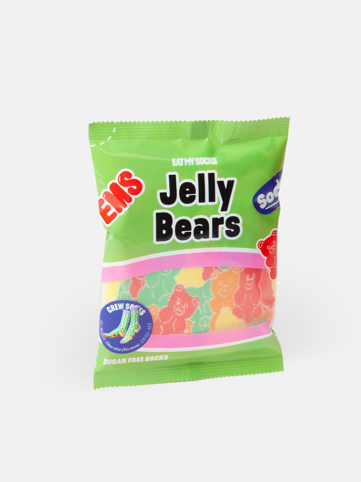 Picture of EMS, Socks, Adults, Jelly Bear