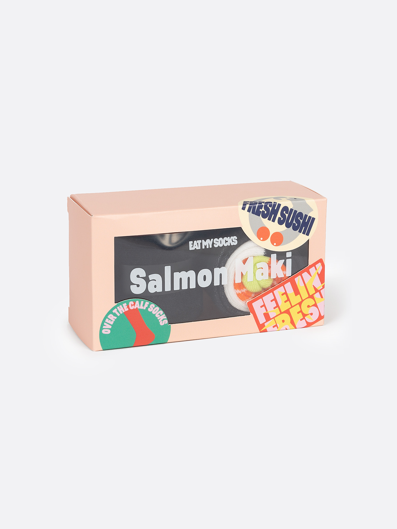 Picture of EMS, Socks, Salmon Maki