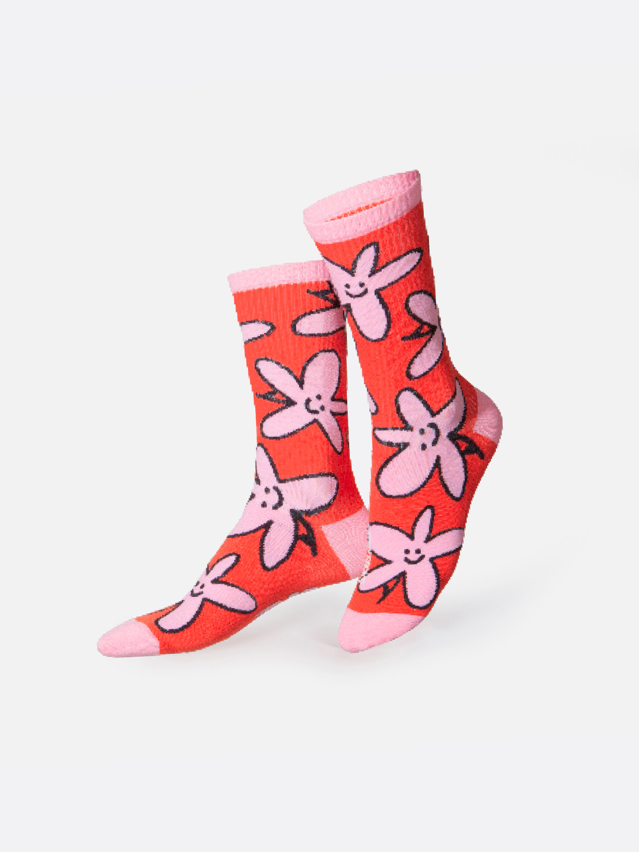 Picture of EMS, Socks, Adults, Flat, Daisy