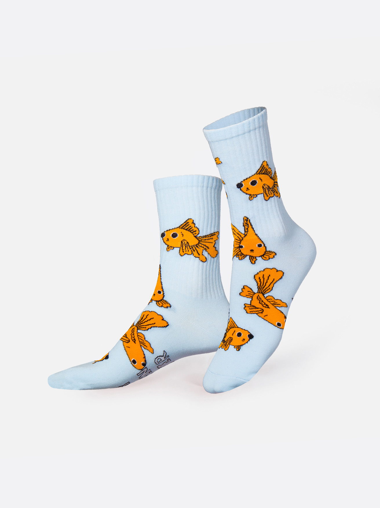 Picture of EMS, Socks, Adults, Flat, Goldfish