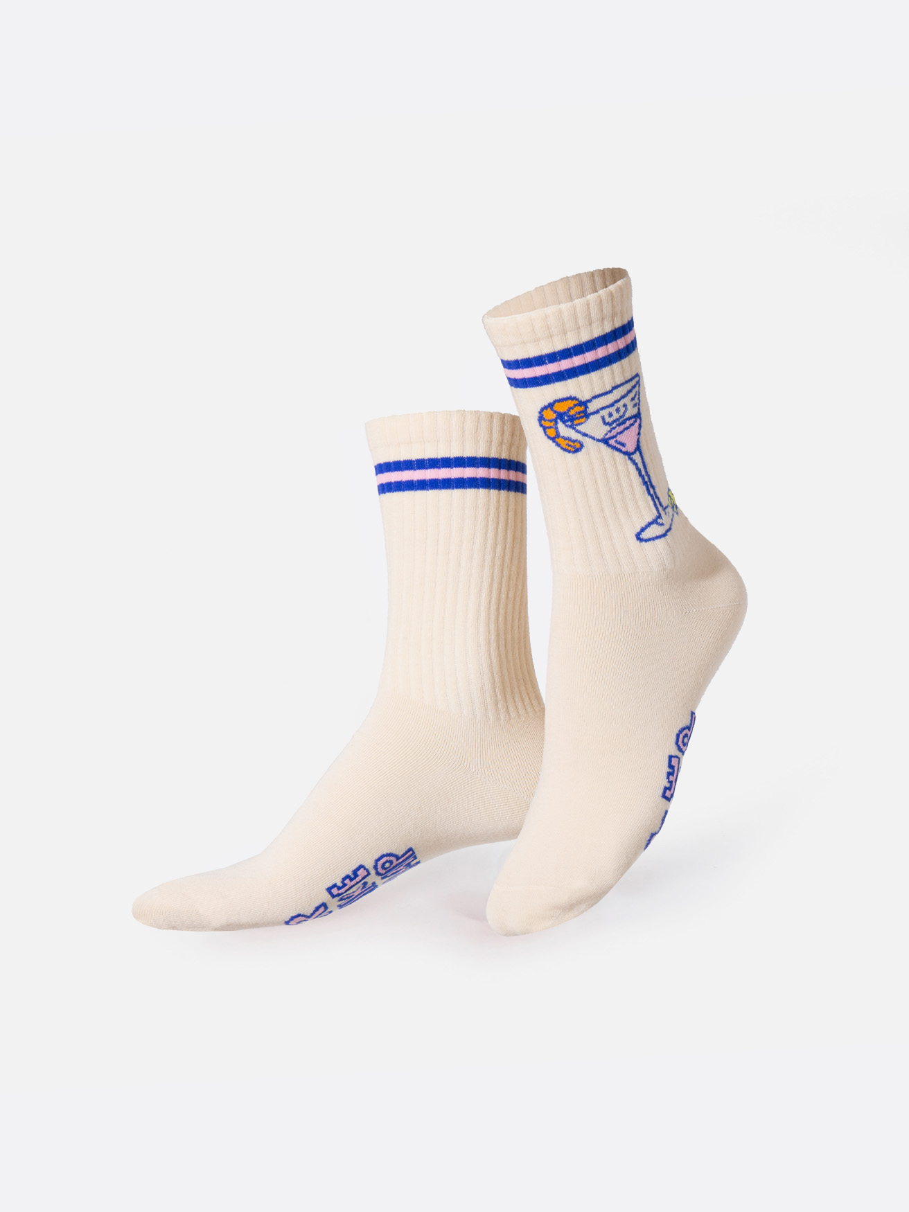 Picture of EMS, Socks, Adults, Flat, Shrimp Cocktail