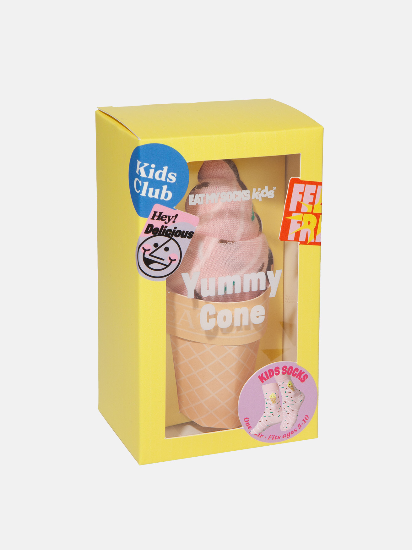 Picture of EMS, Socks, Kids, Yummy Cone