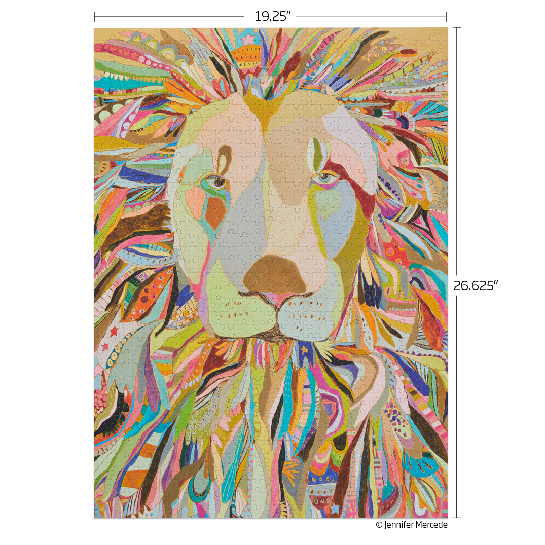 Picture of Majestic Lion 1000 Piece Puzzle