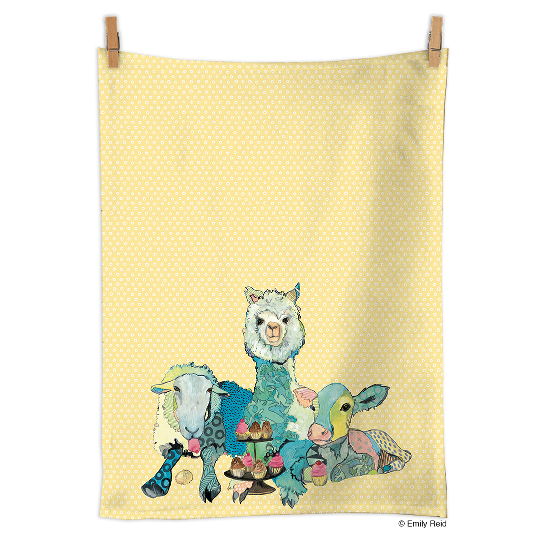 Picture of Picnic 100% Cotton Tea Towel