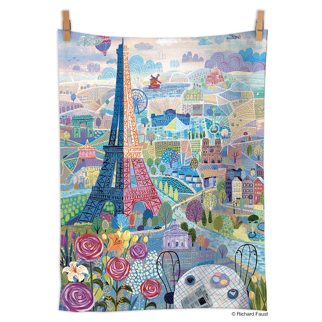 Picture of Paris 100% Cotton Tea Towel