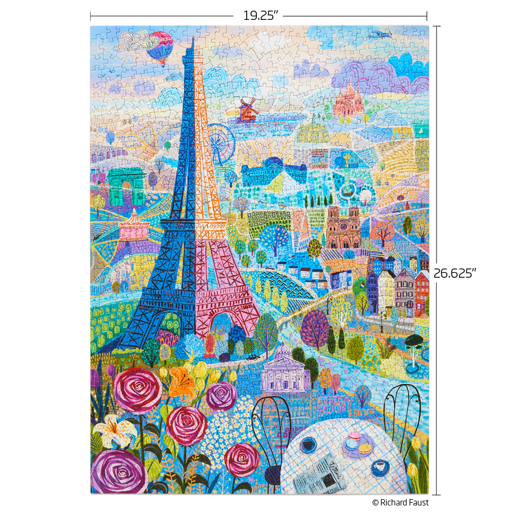Picture of Paris 1000 Piece Puzzle