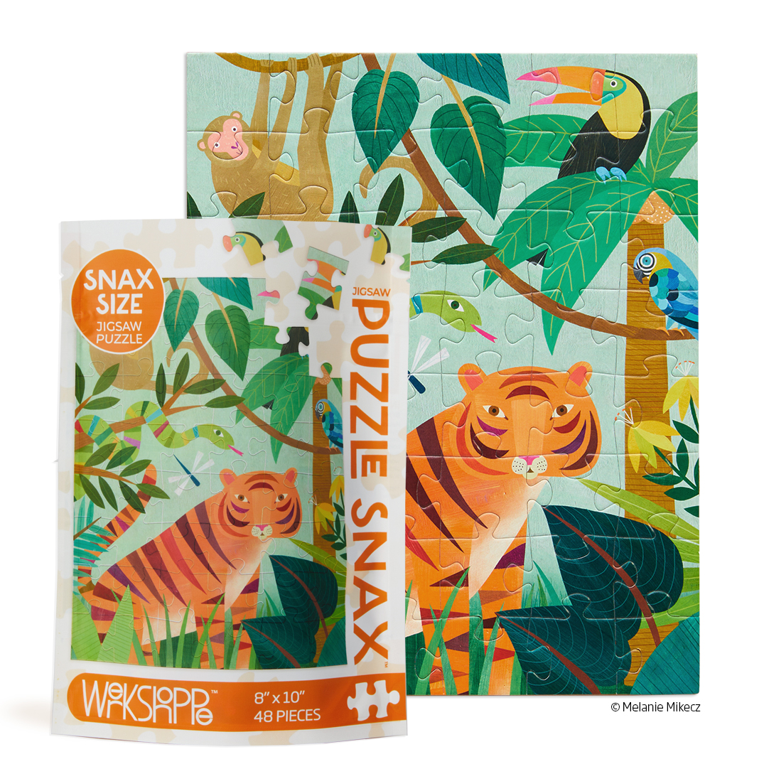 Picture of In The Jungle 48 Piece Puzzle Snax