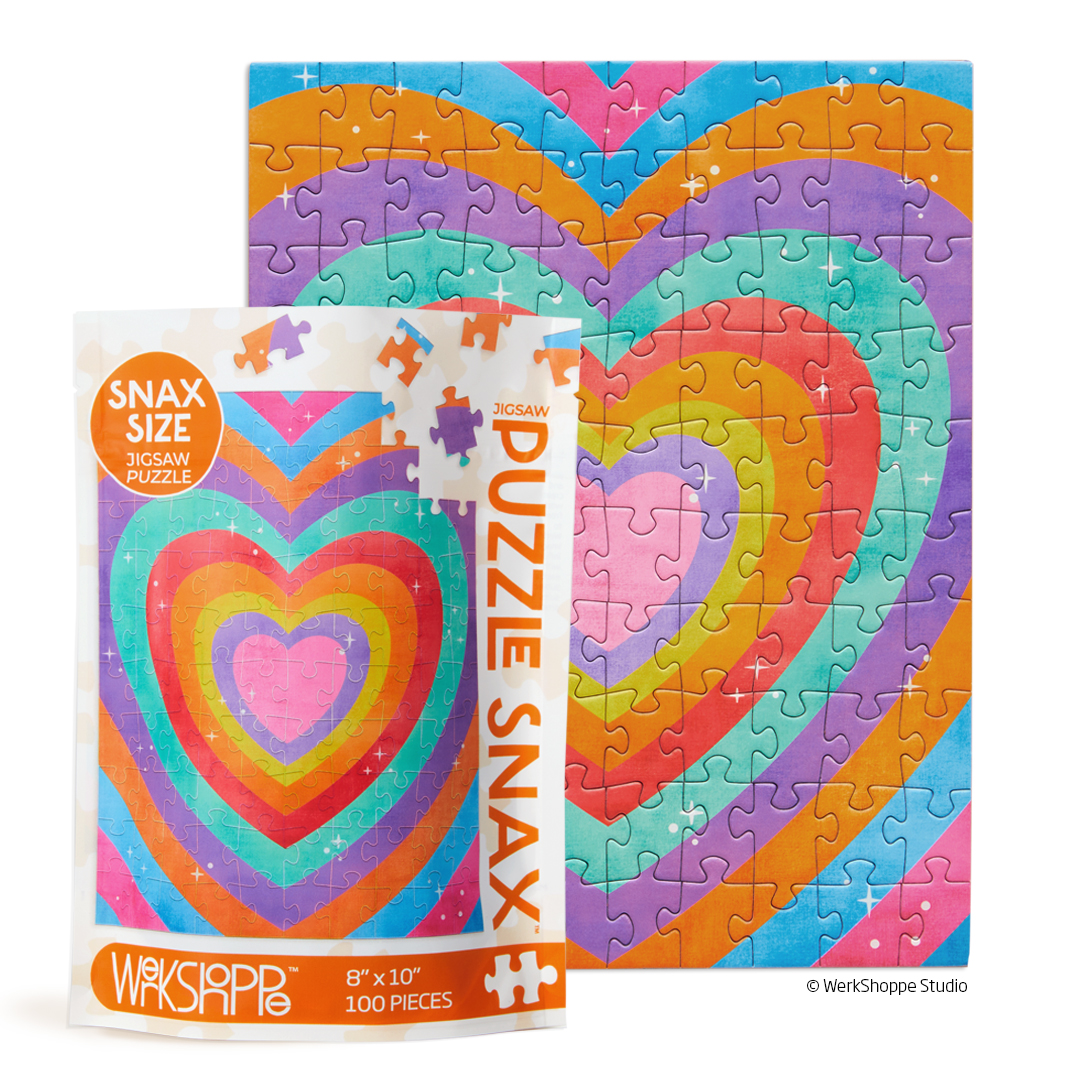 Picture of Velvet Heart 100 Piece Puzzle Snax