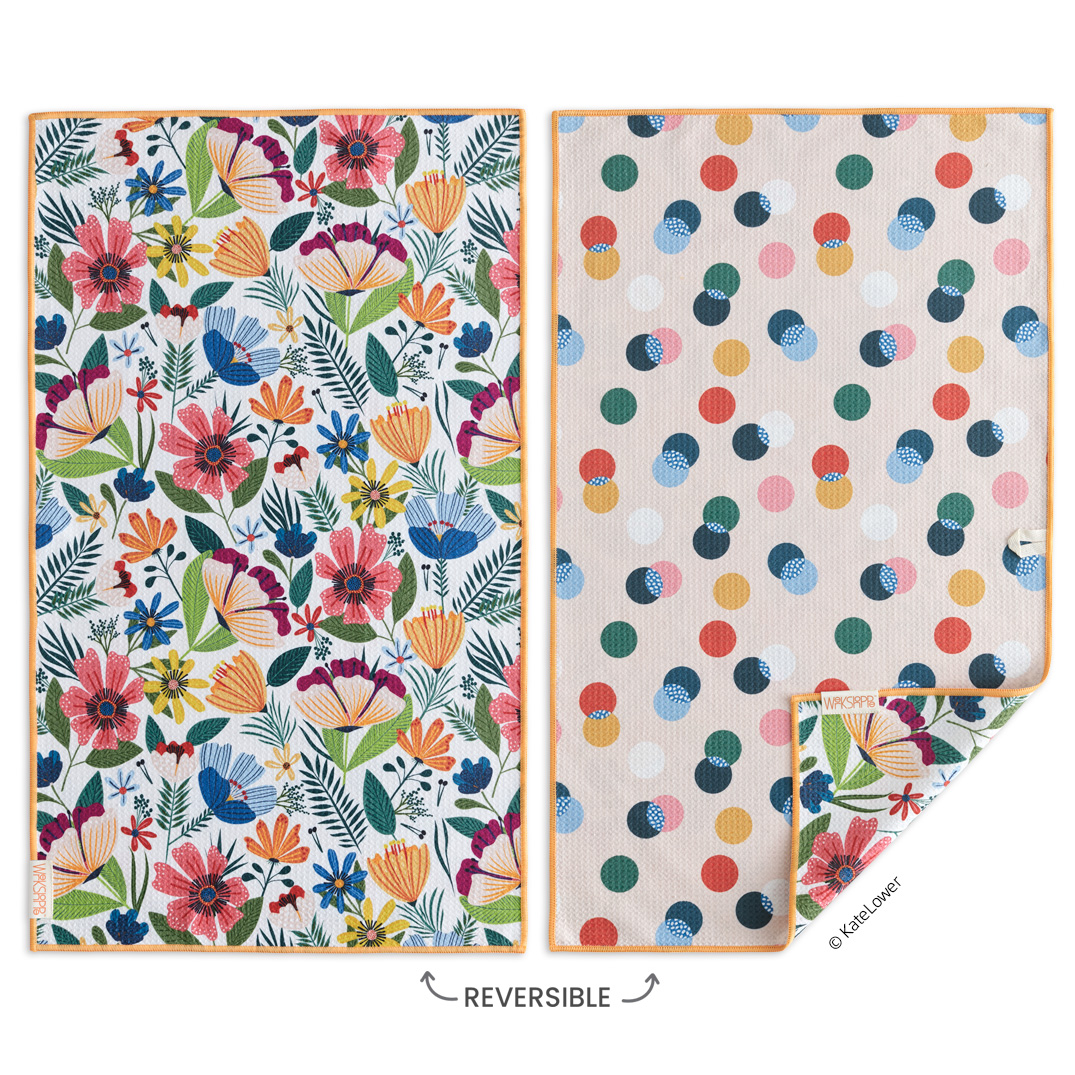 Picture of Fields Of Flowers Microfiber Towel