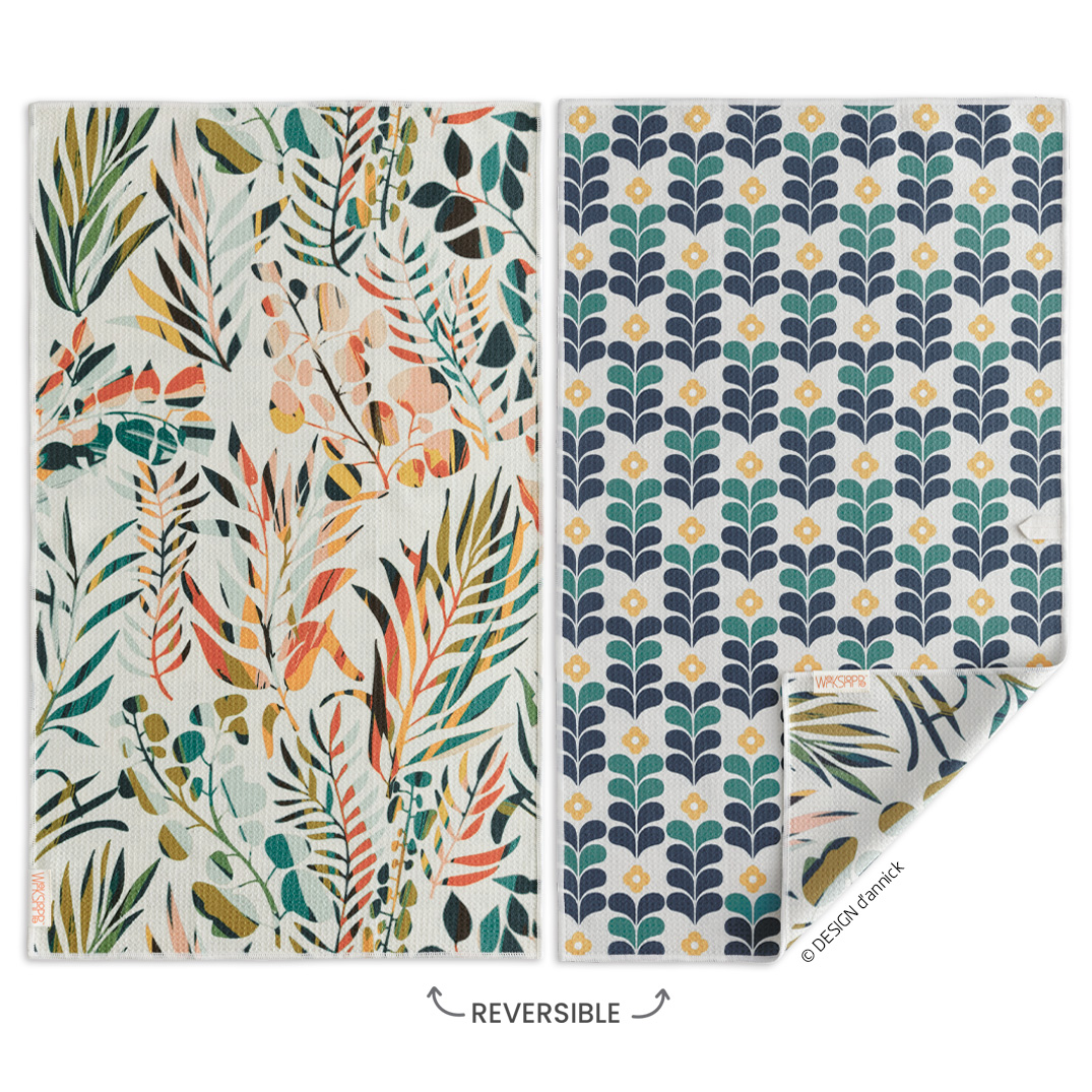 Picture of Colorful Leaves Microfiber Towel